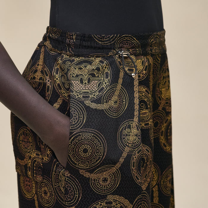 Noir "l'Enseigne Du Sellier" Pants