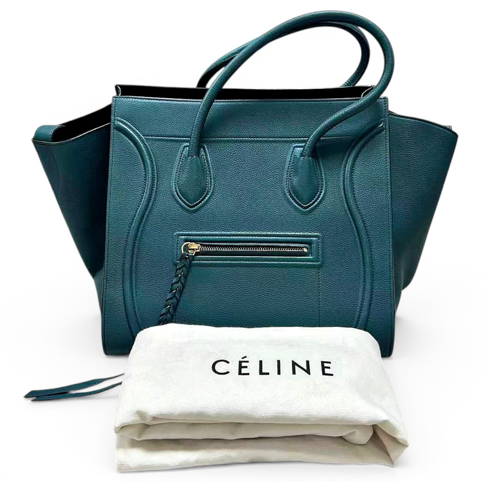 Luggage leather handbag