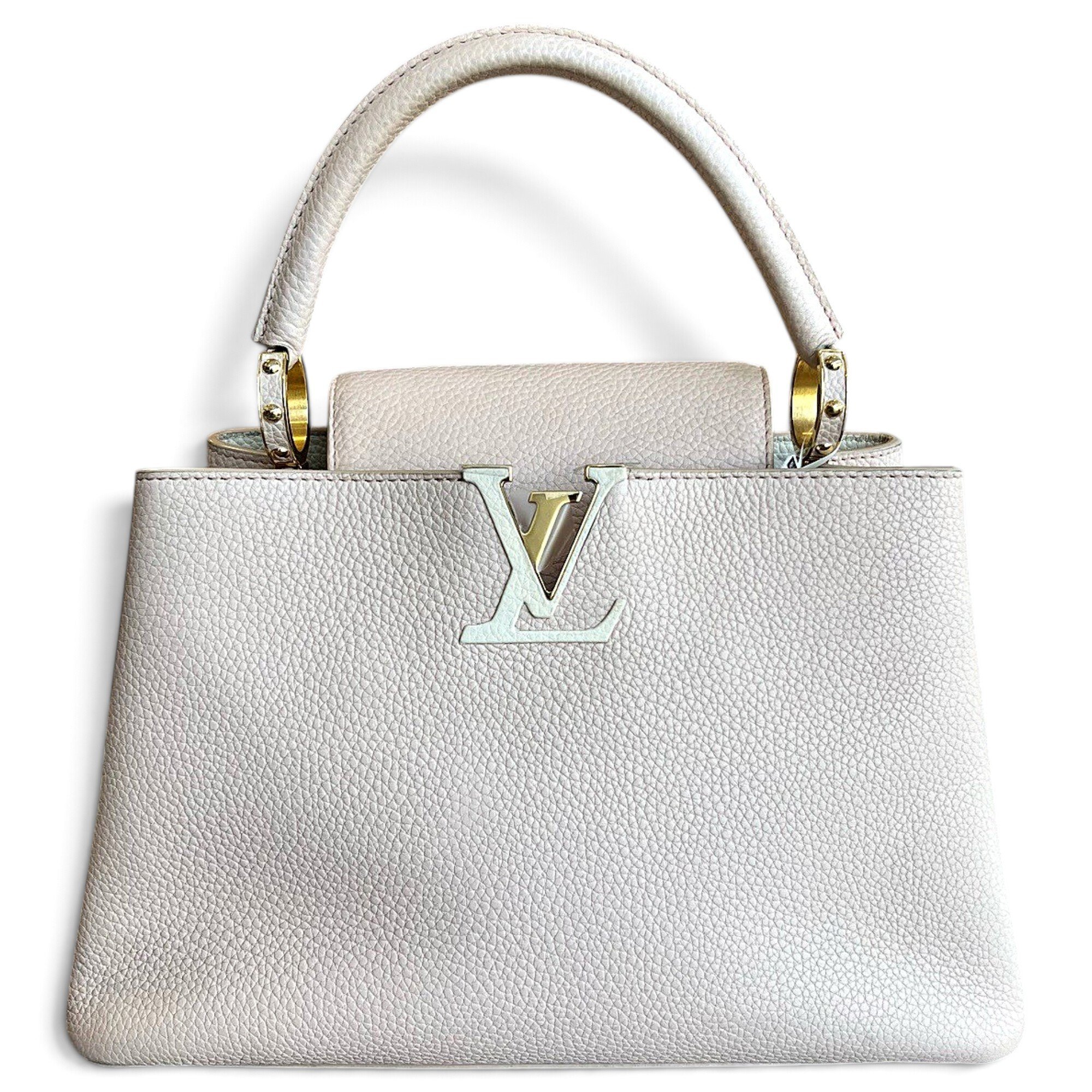 Capucines leather handbag