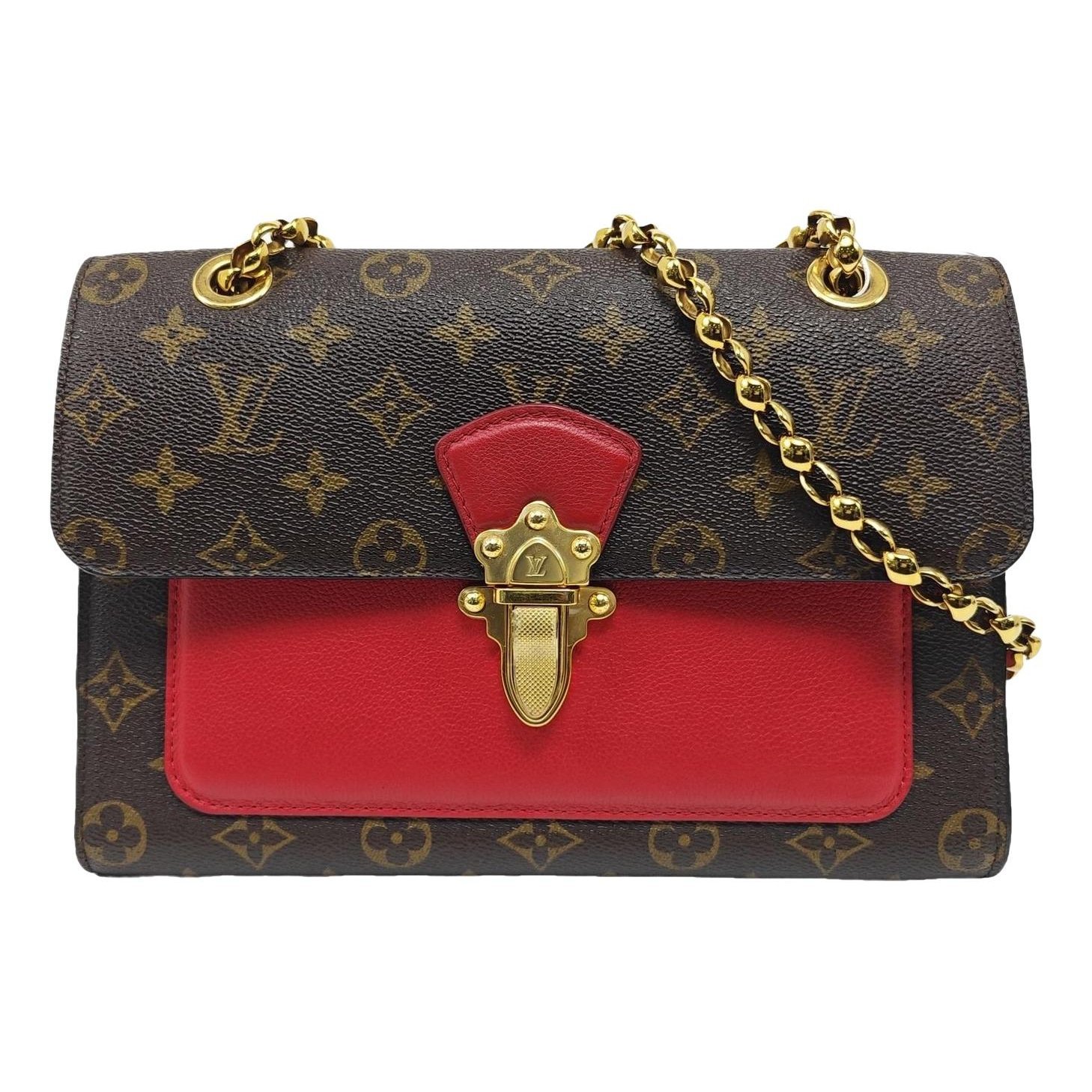 Victoire leather handbag