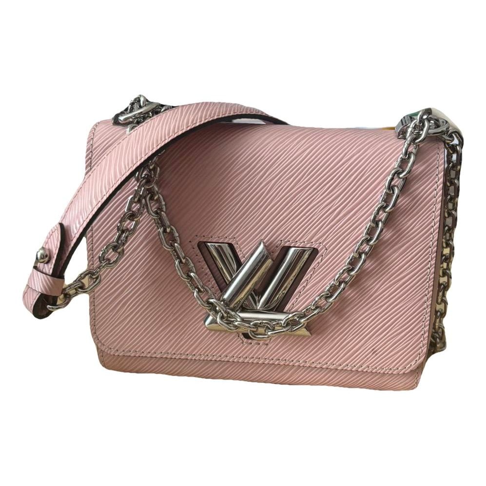 Twist leather crossbody bag