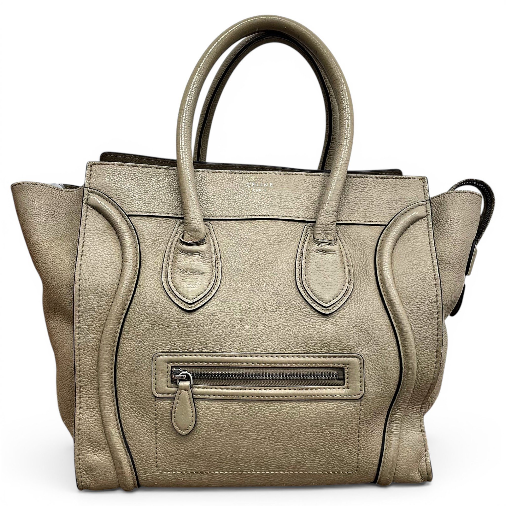 Luggage leather handbag