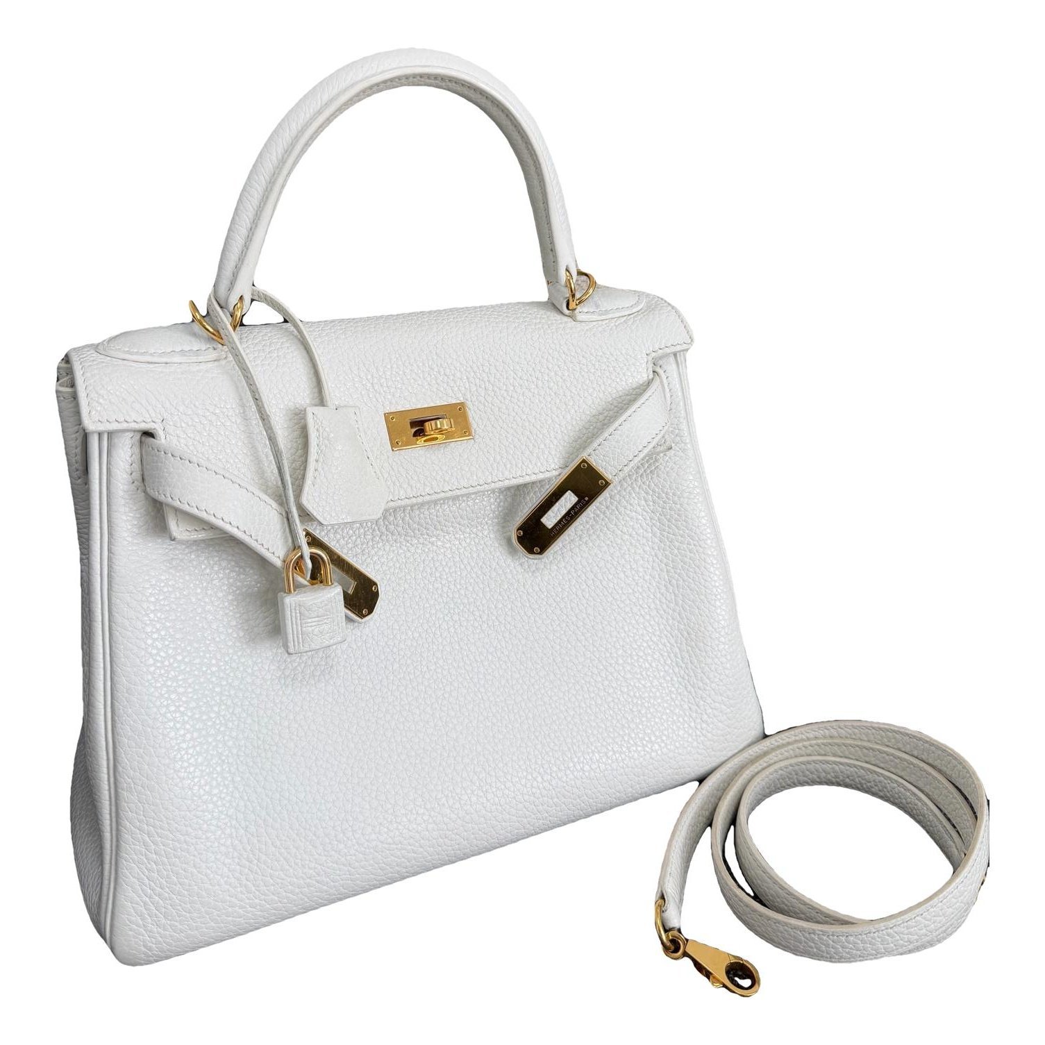 Kelly 28 leather handbag