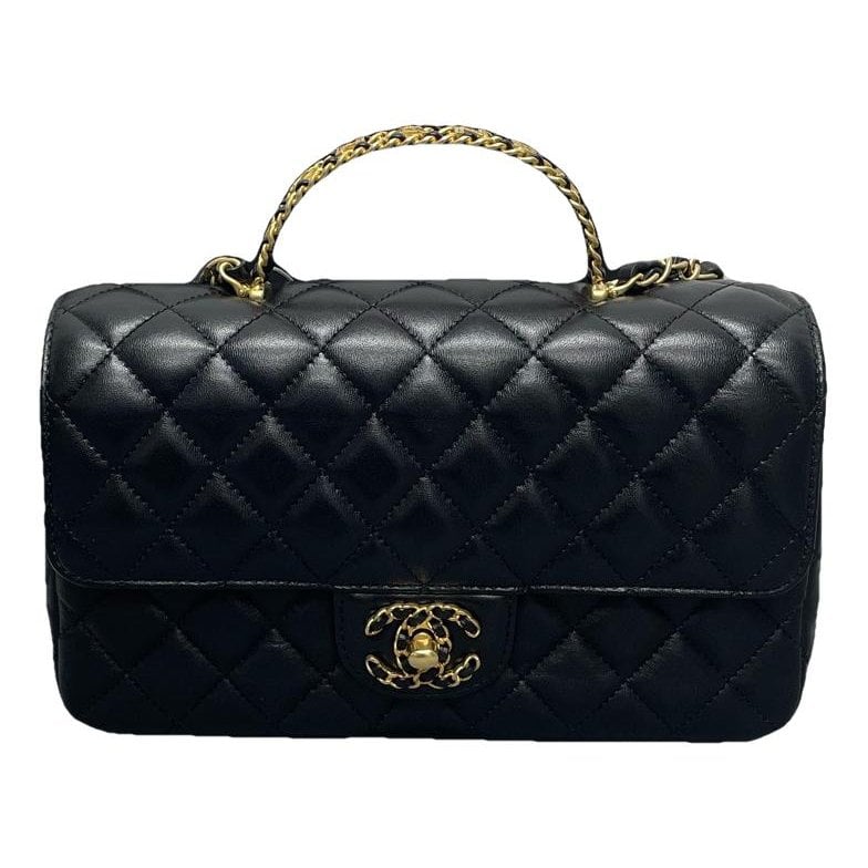 Timeless Classique Top Handle leather handbag