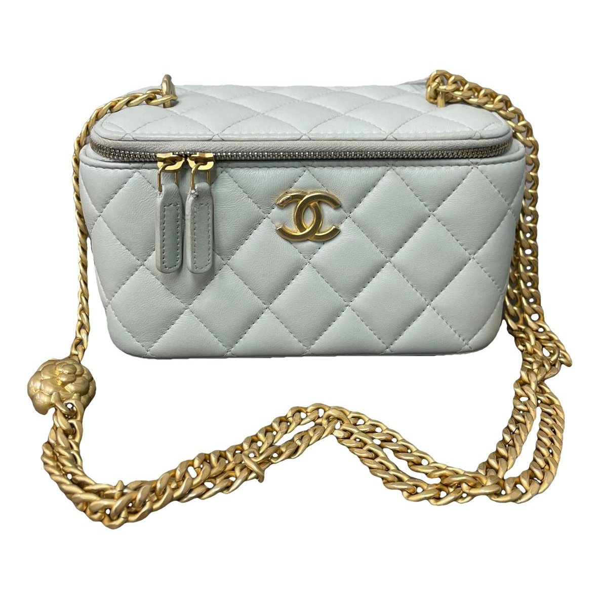 Trendy CC Vanity leather handbag