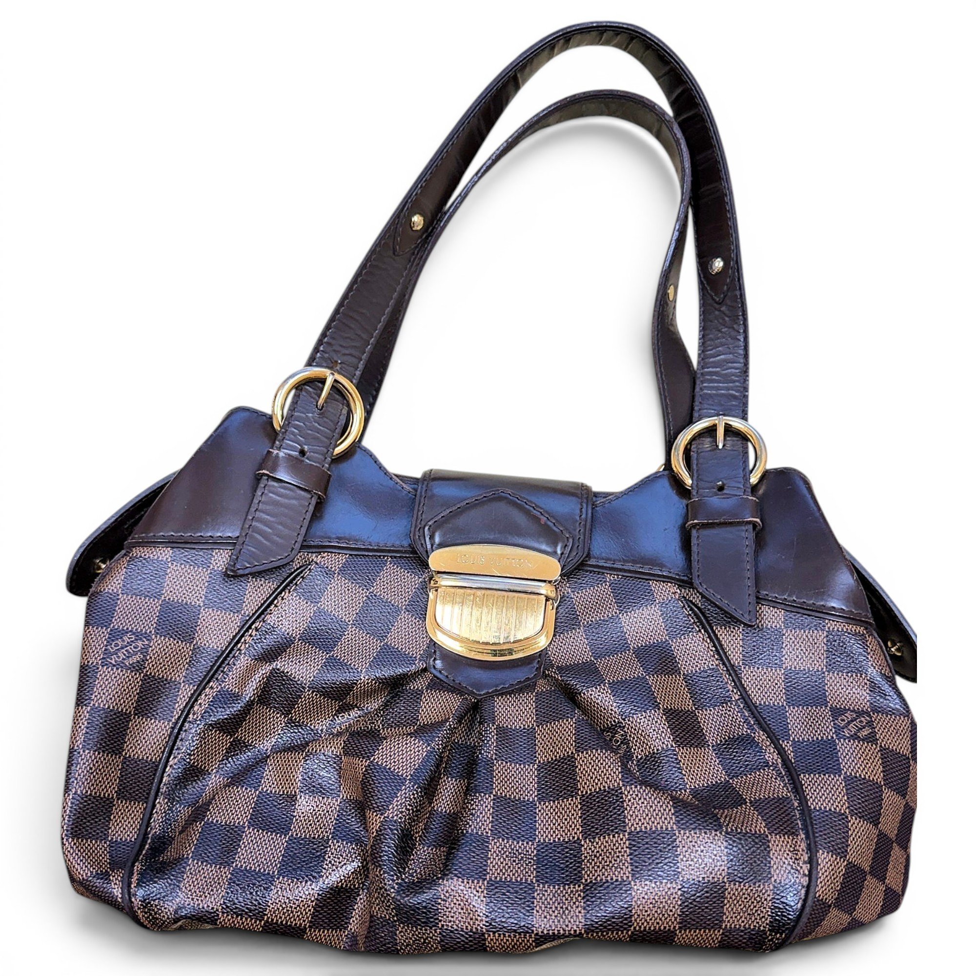 Louis Vuitton Sistina leather handbag