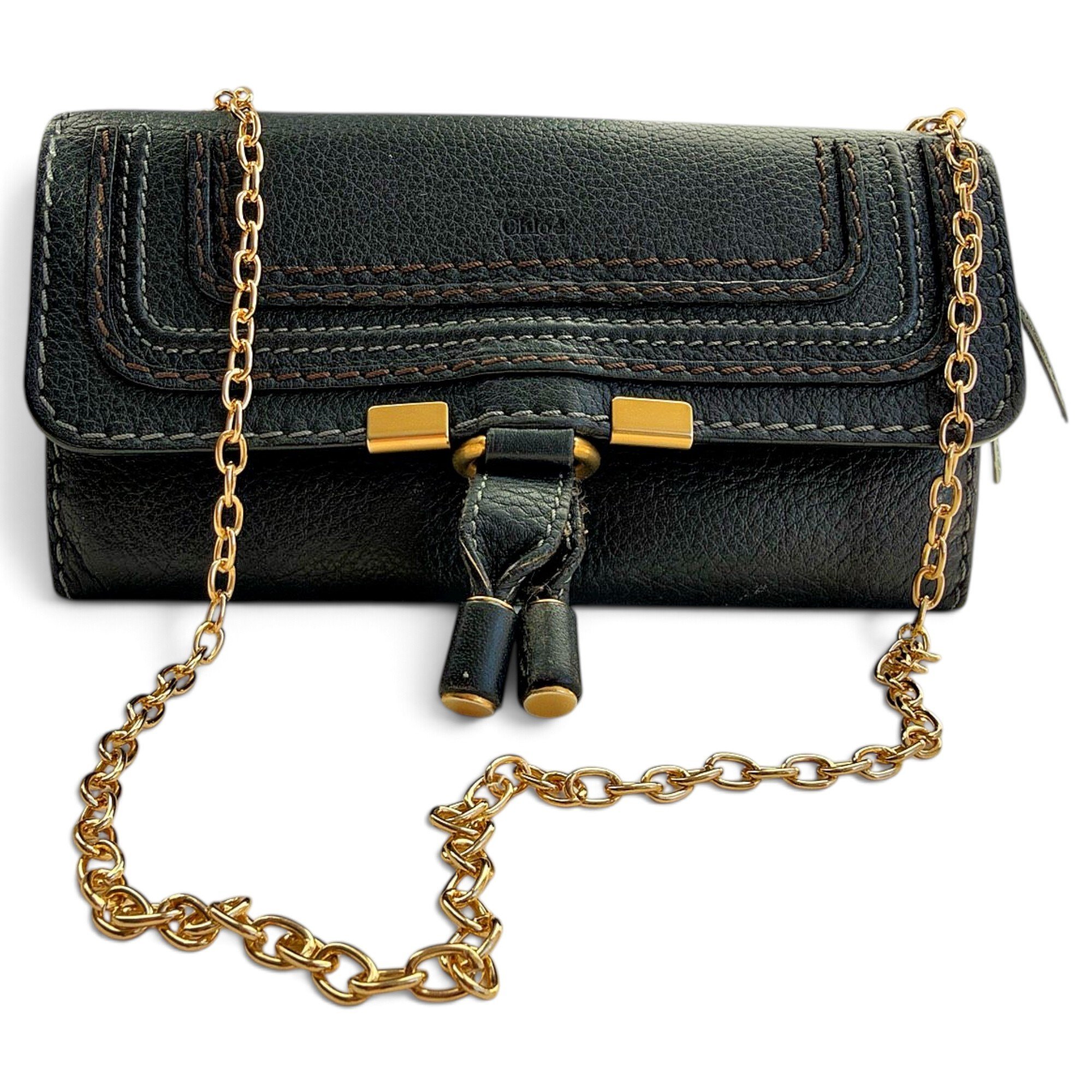 Marcie leather handbag