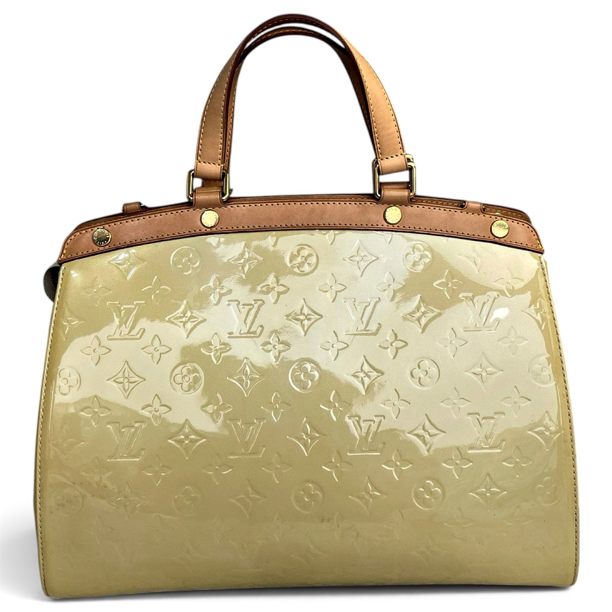 Bréa patent leather tote