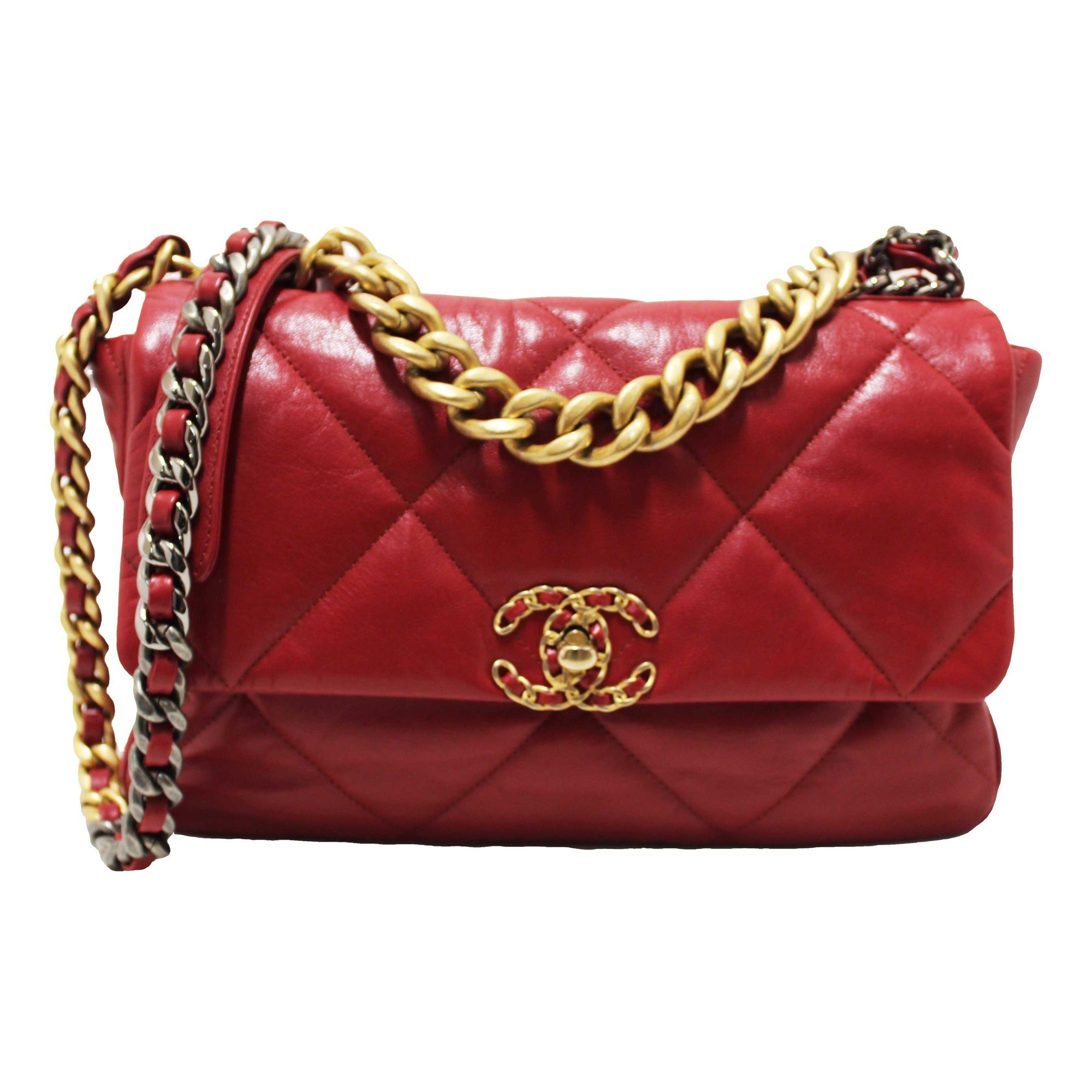 Chanel 19 leather handbag
