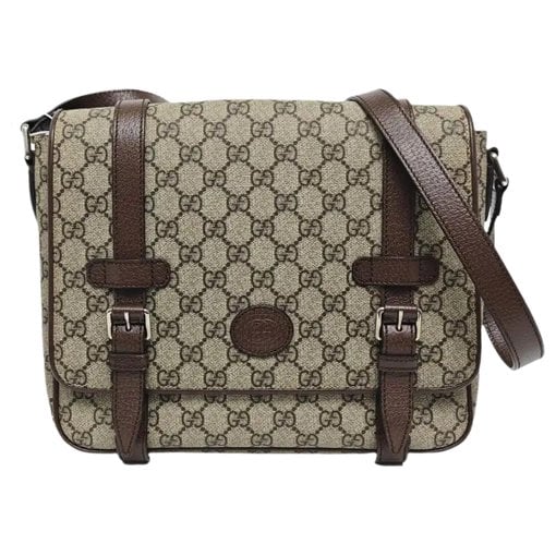Leather crossbody bag