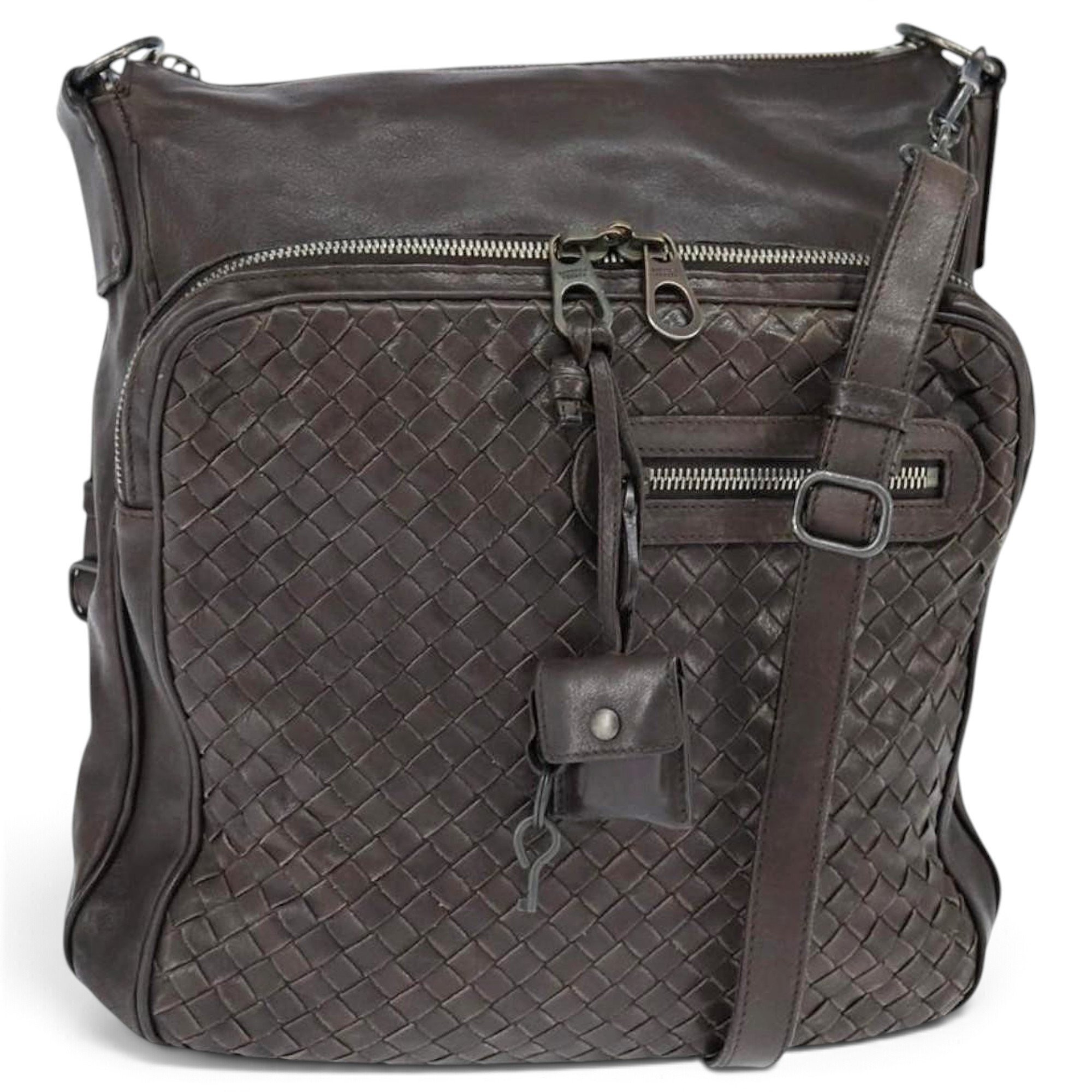 Veneta leather handbag