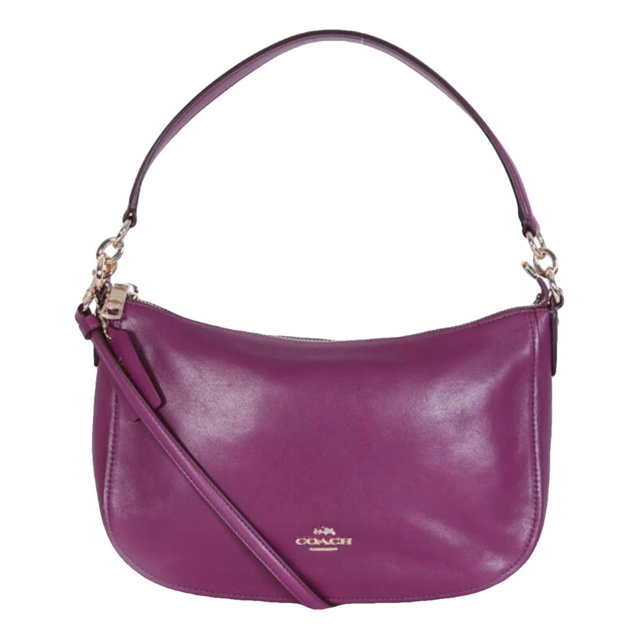 Leather crossbody bag