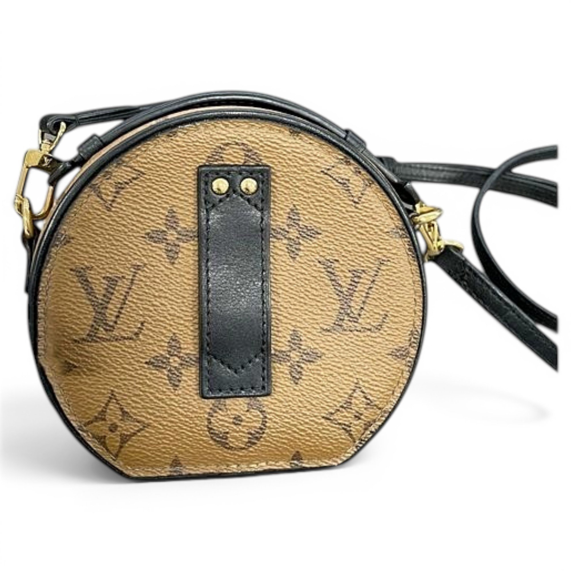Boîte chapeau souple leather handbag
