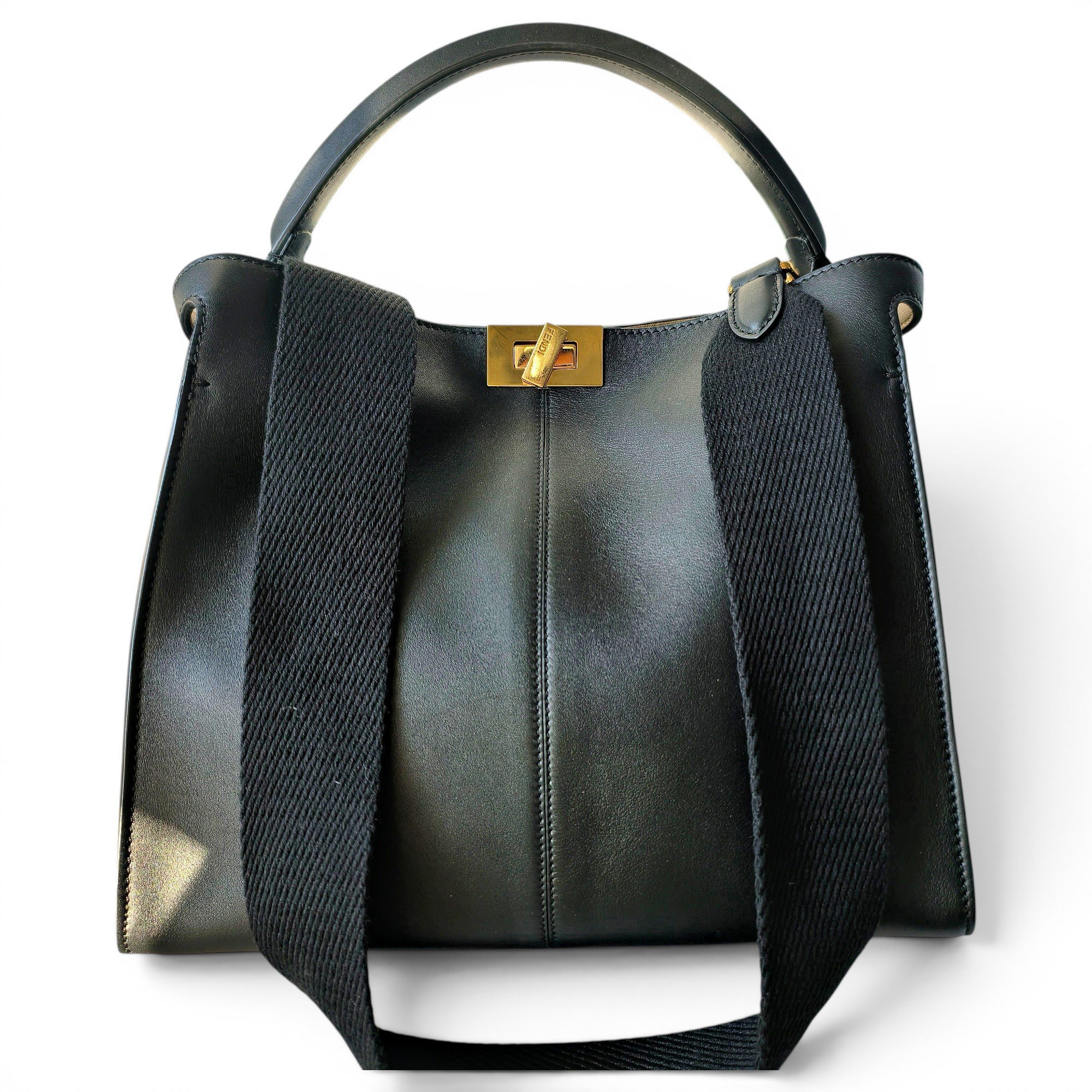 Peekaboo X-Lite leather handbag