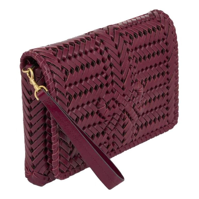 Leather crossbody bag