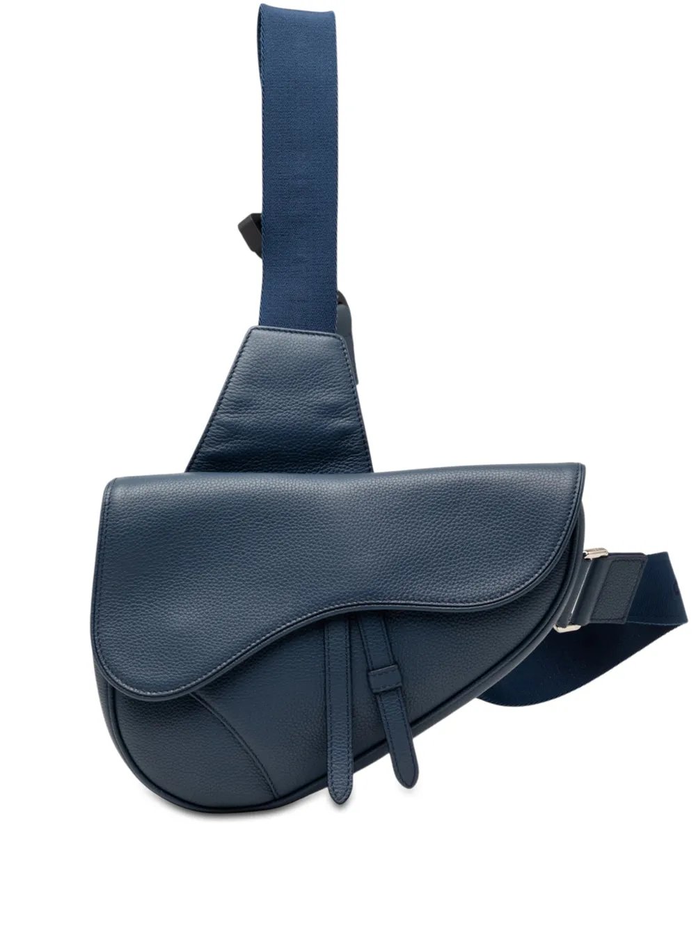 2019 Grained Calfskin Saddle crossbody bag