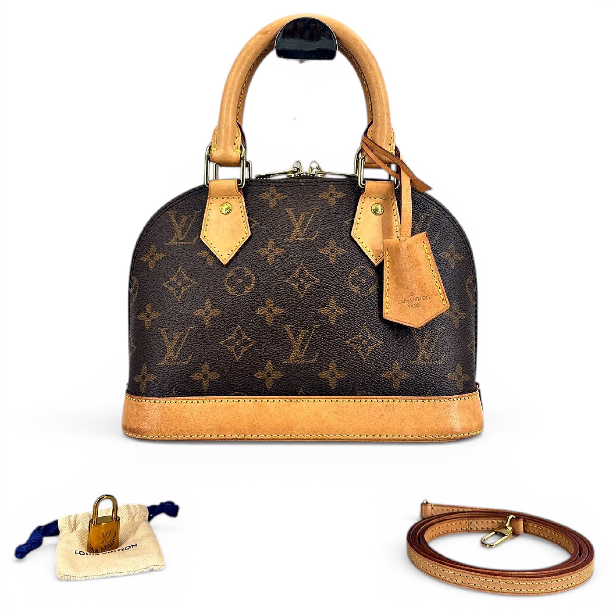 Alma BB leather handbag
