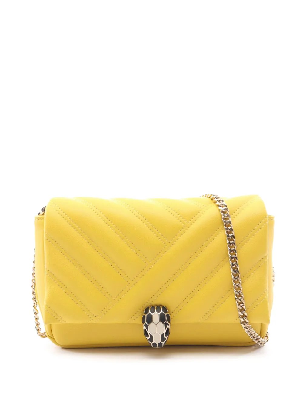 2015-2026 Leather Serpenti Cabochon Chain crossbody bag