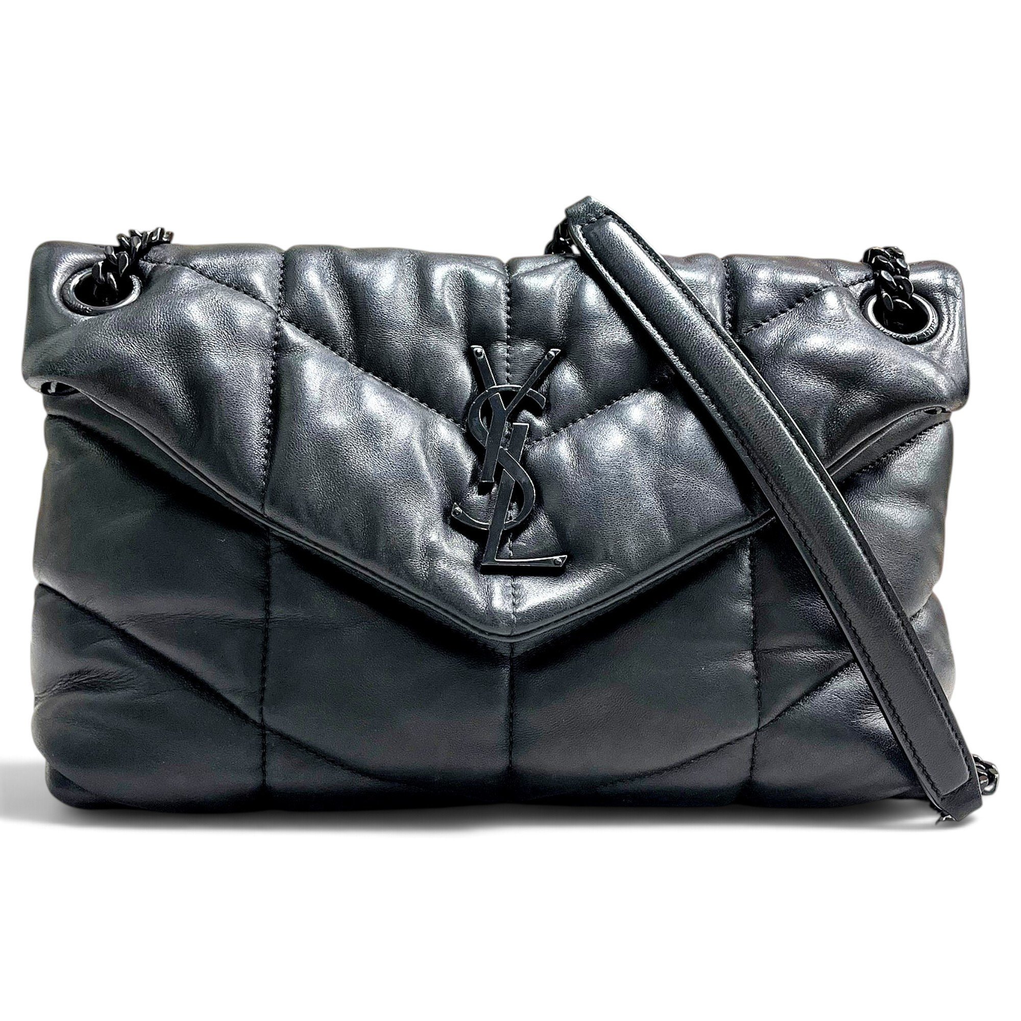 Loulou Puffer leather handbag