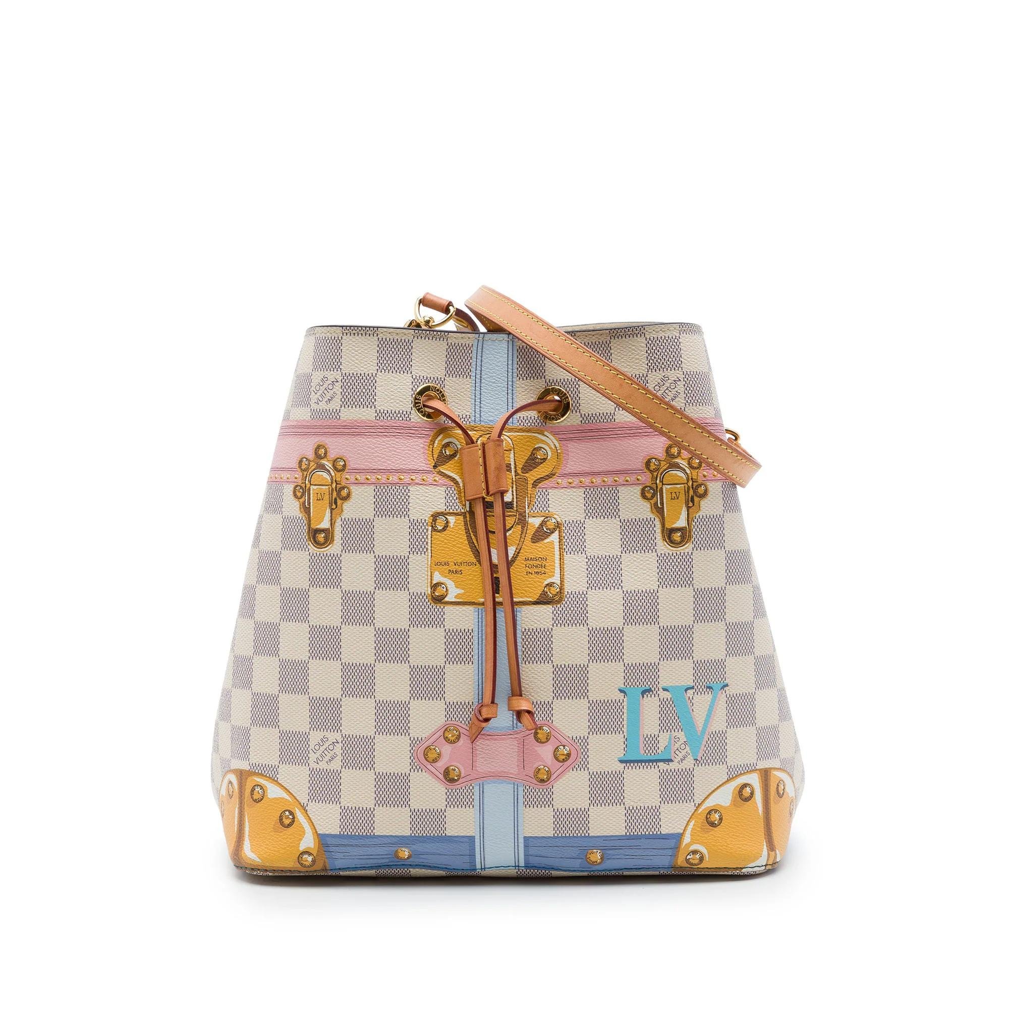 Bucket leather bag