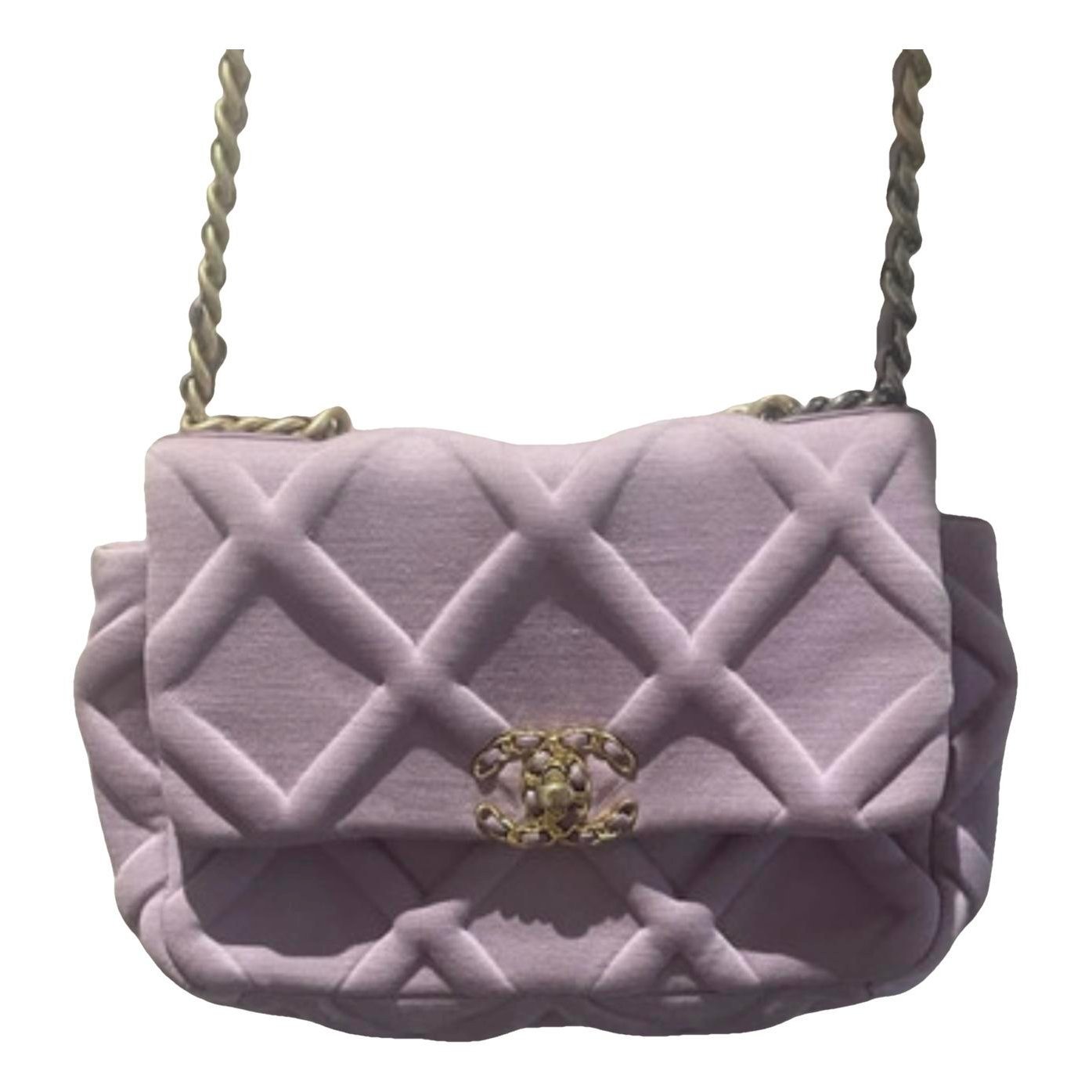 Chanel 19 cloth handbag