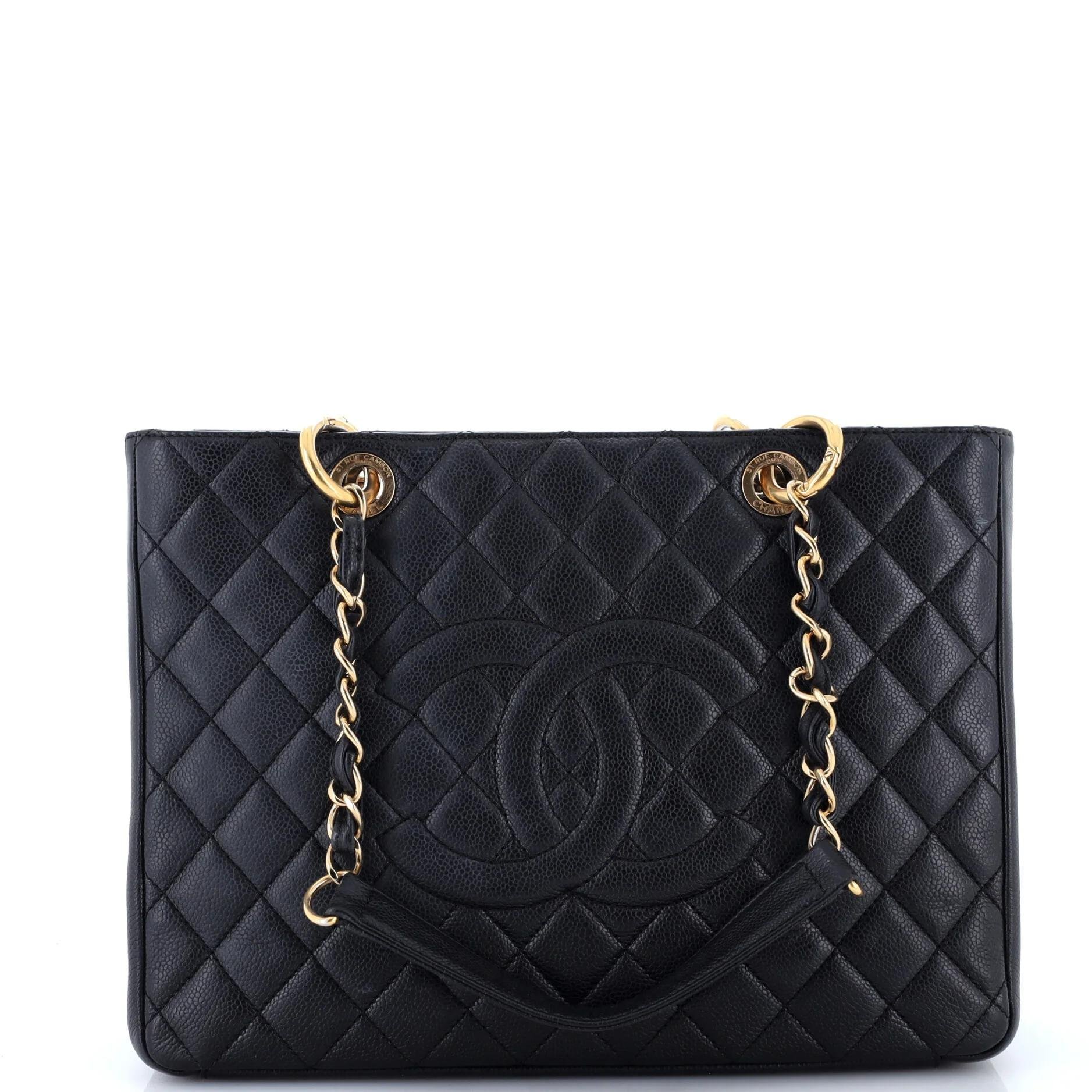 Classic CC Shopping leather tote