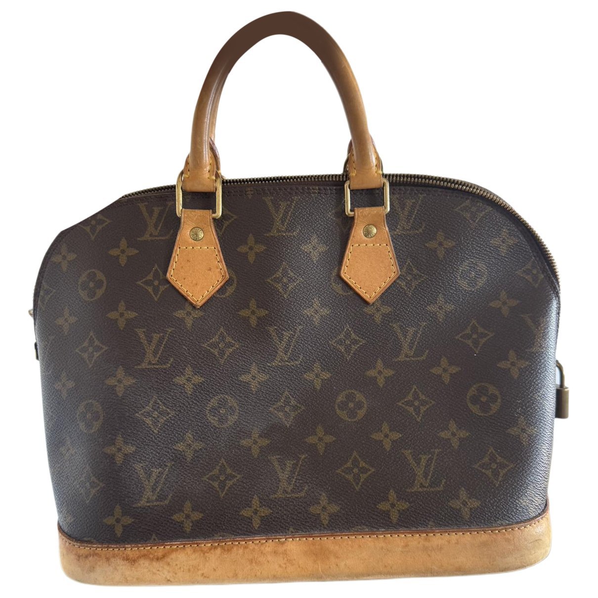 Alma leather handbag