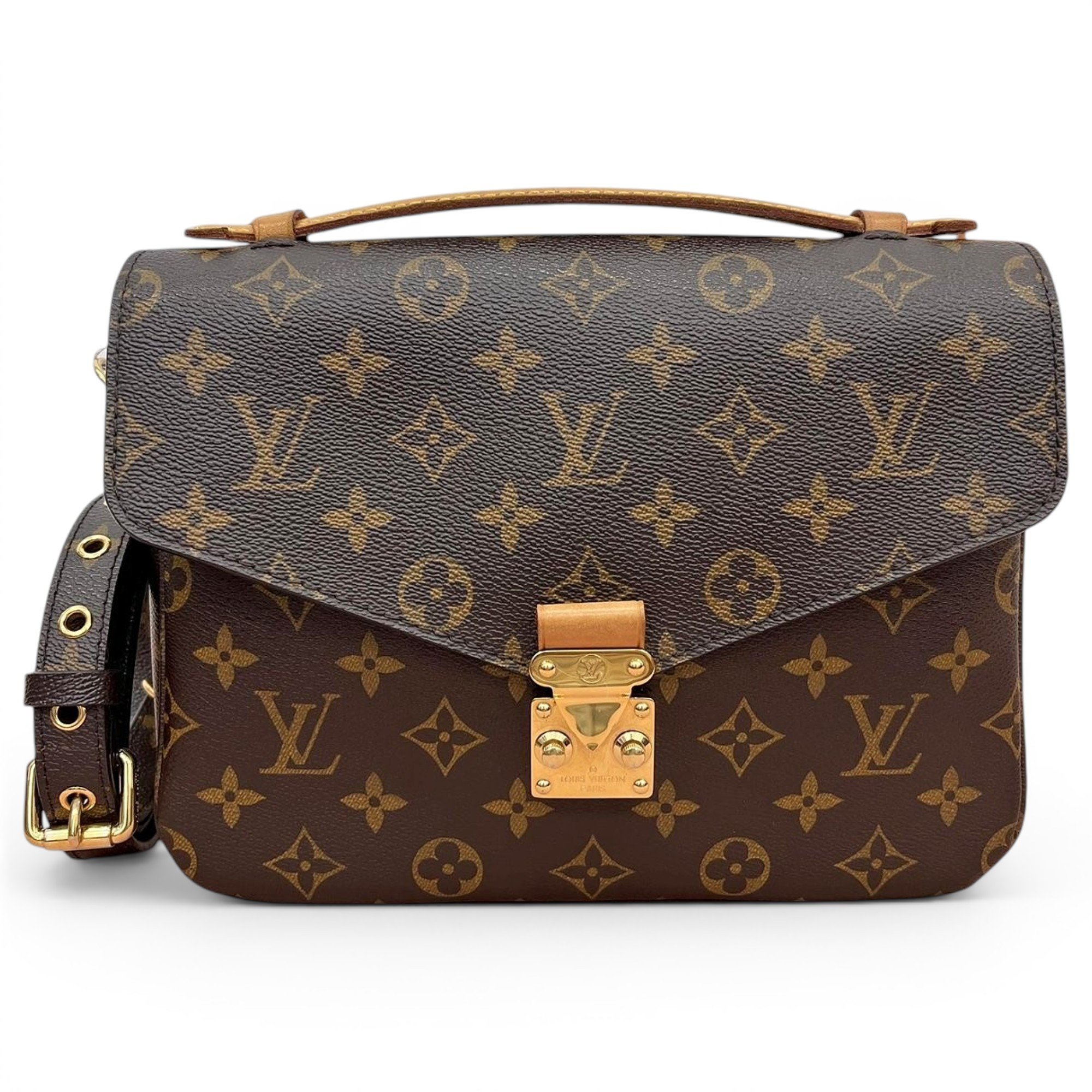 Metis leather handbag