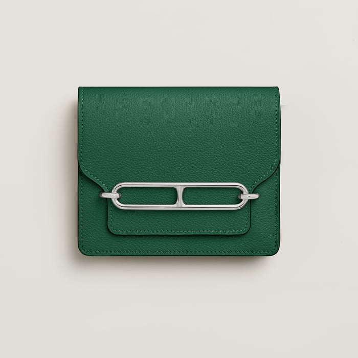 Vert Moyen Roulis Slim Wallet