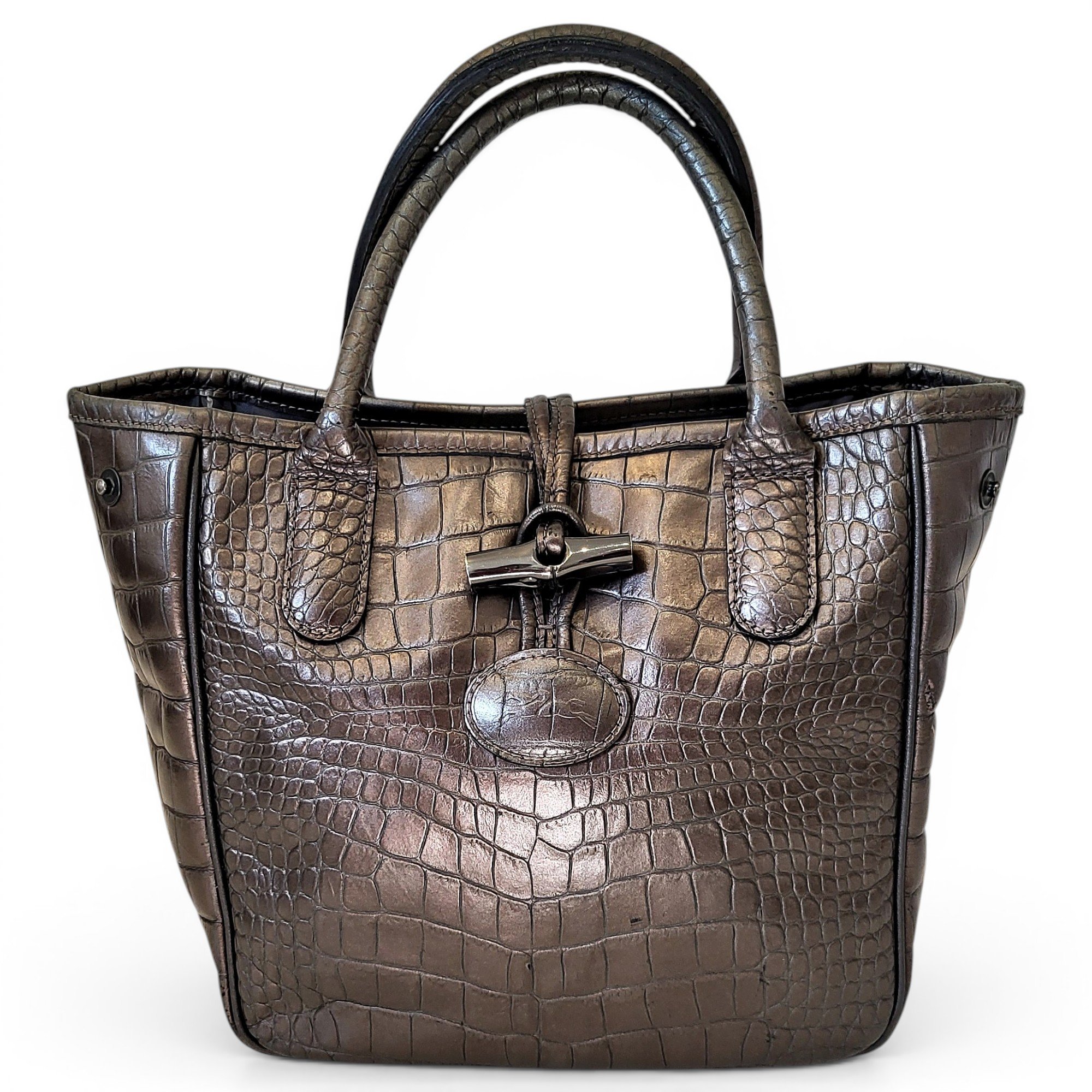 Roseau leather handbag