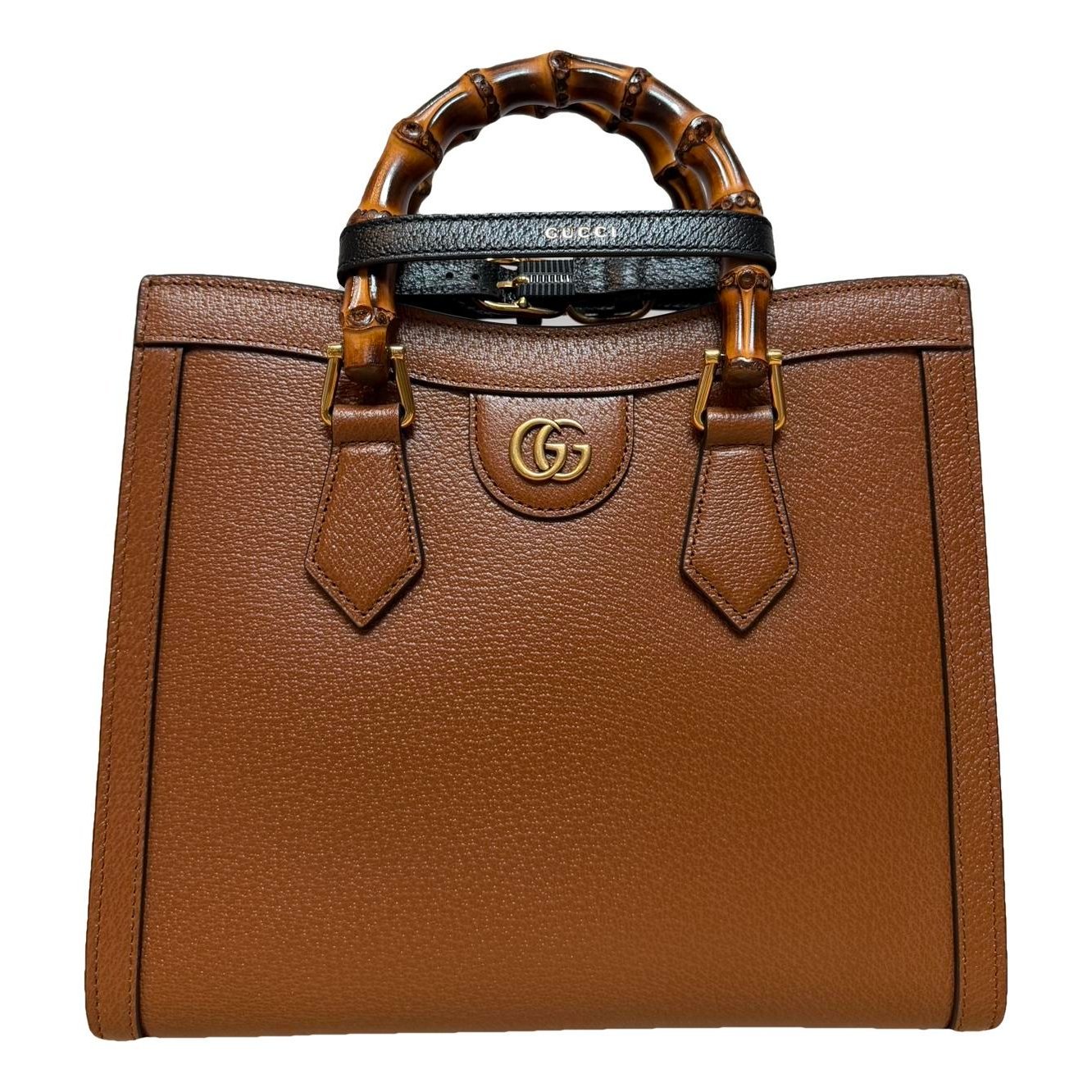Diana Bamboo leather tote