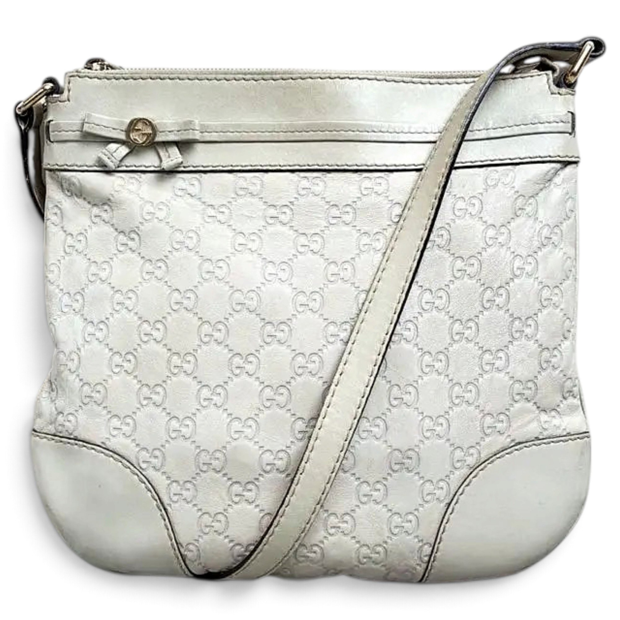 Leather crossbody bag