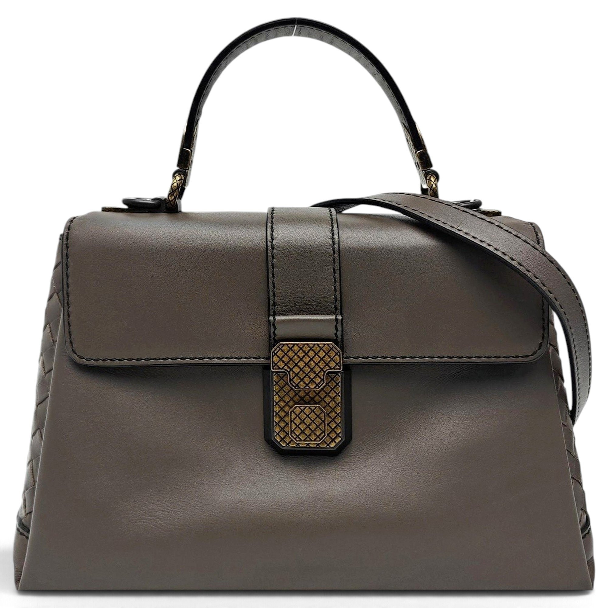 Piazza leather handbag