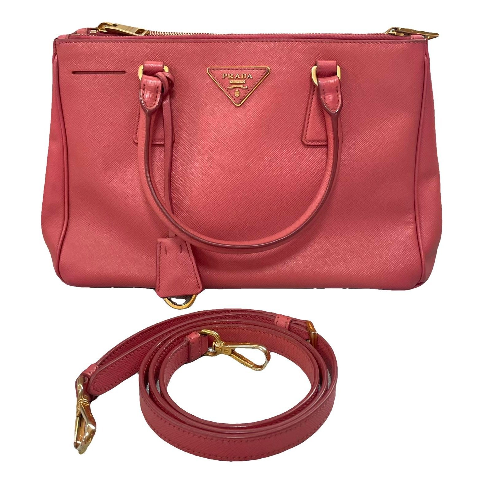 Galleria leather handbag