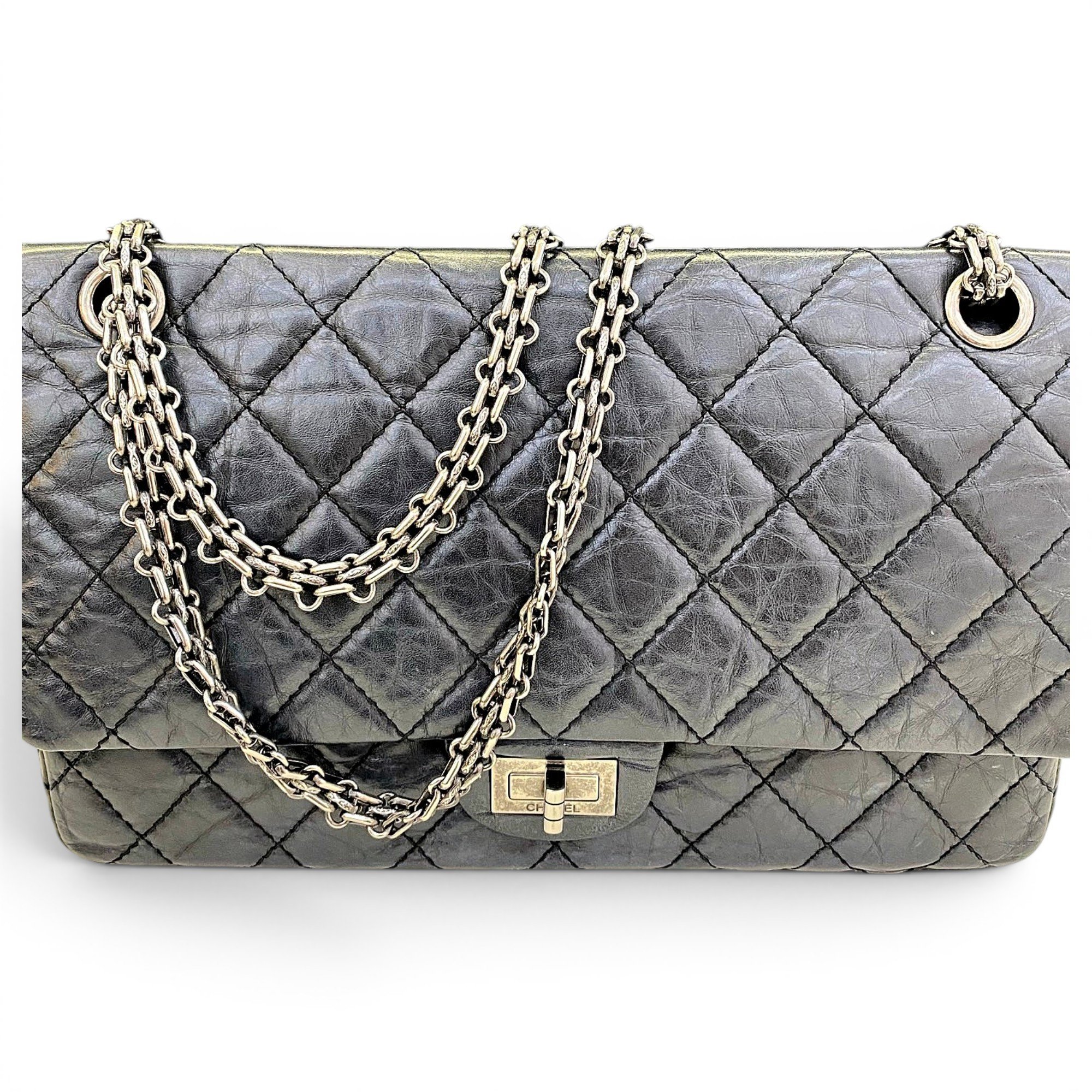 2.55 leather handbag