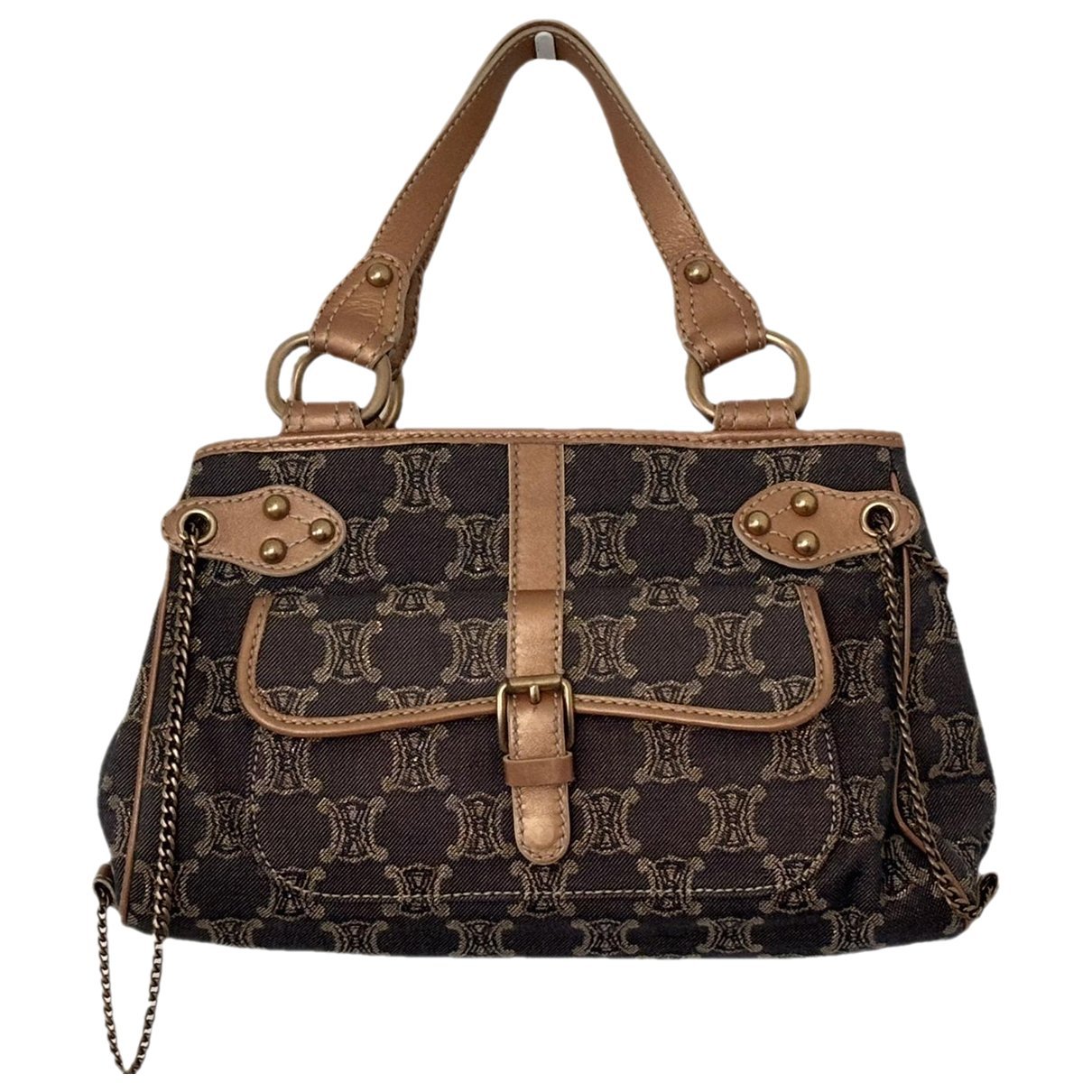 C bag leather handbag