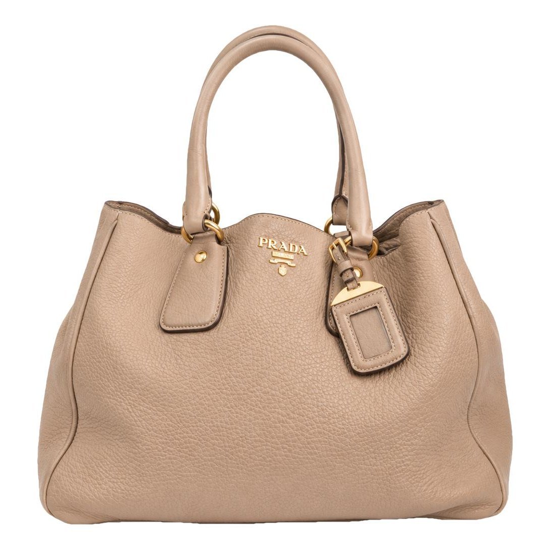 Leather tote