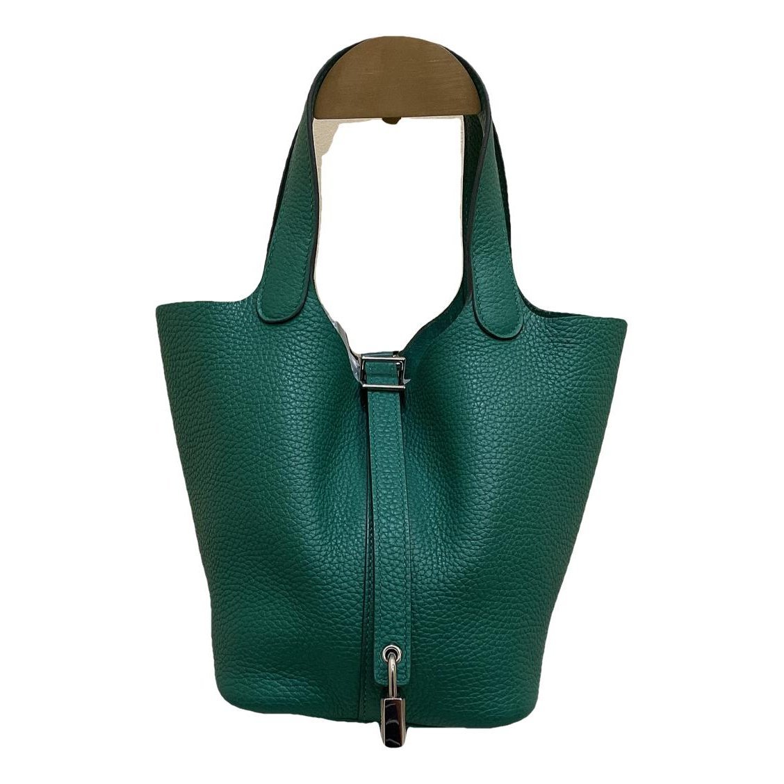 Picotin leather handbag