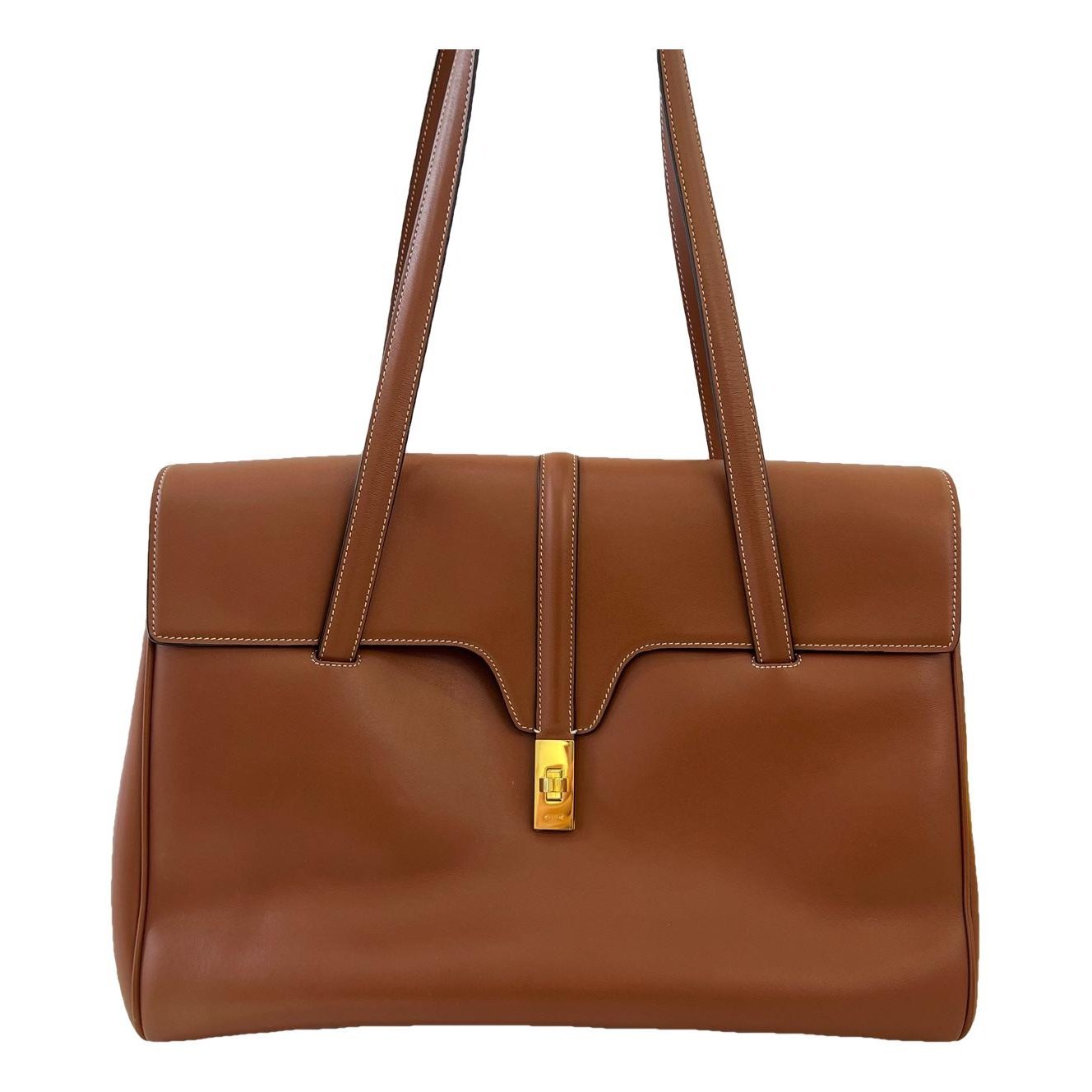 Sac 16 leather handbag