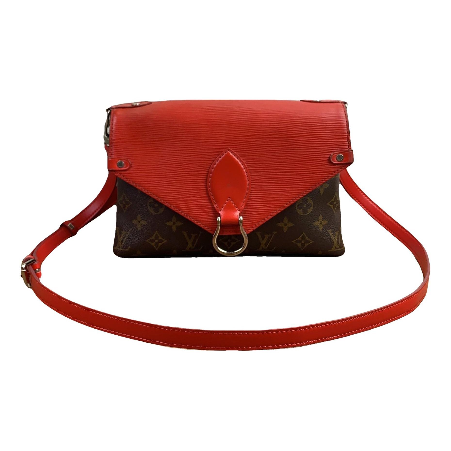Saint Placide leather crossbody bag