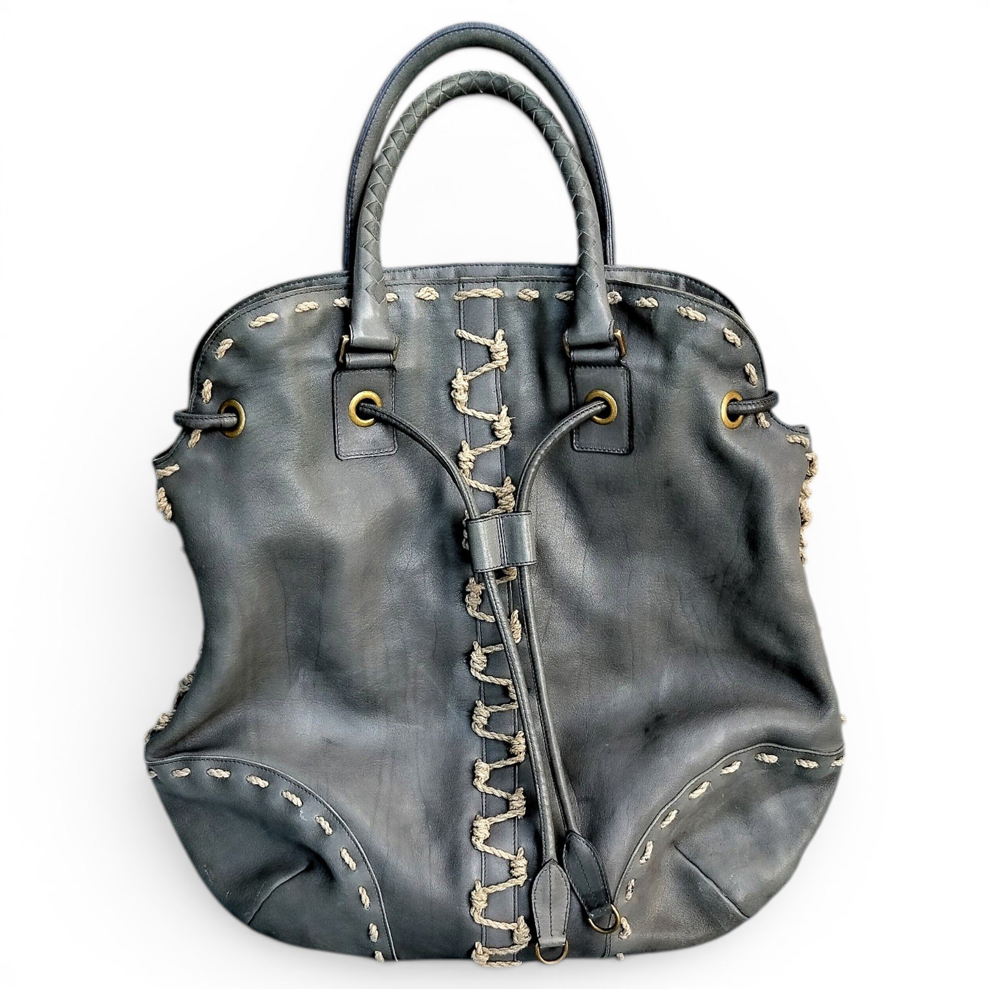 Leather handbag
