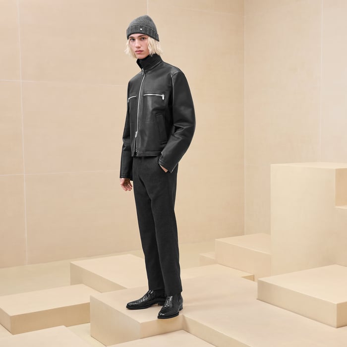Noir Straight Cut Jacket