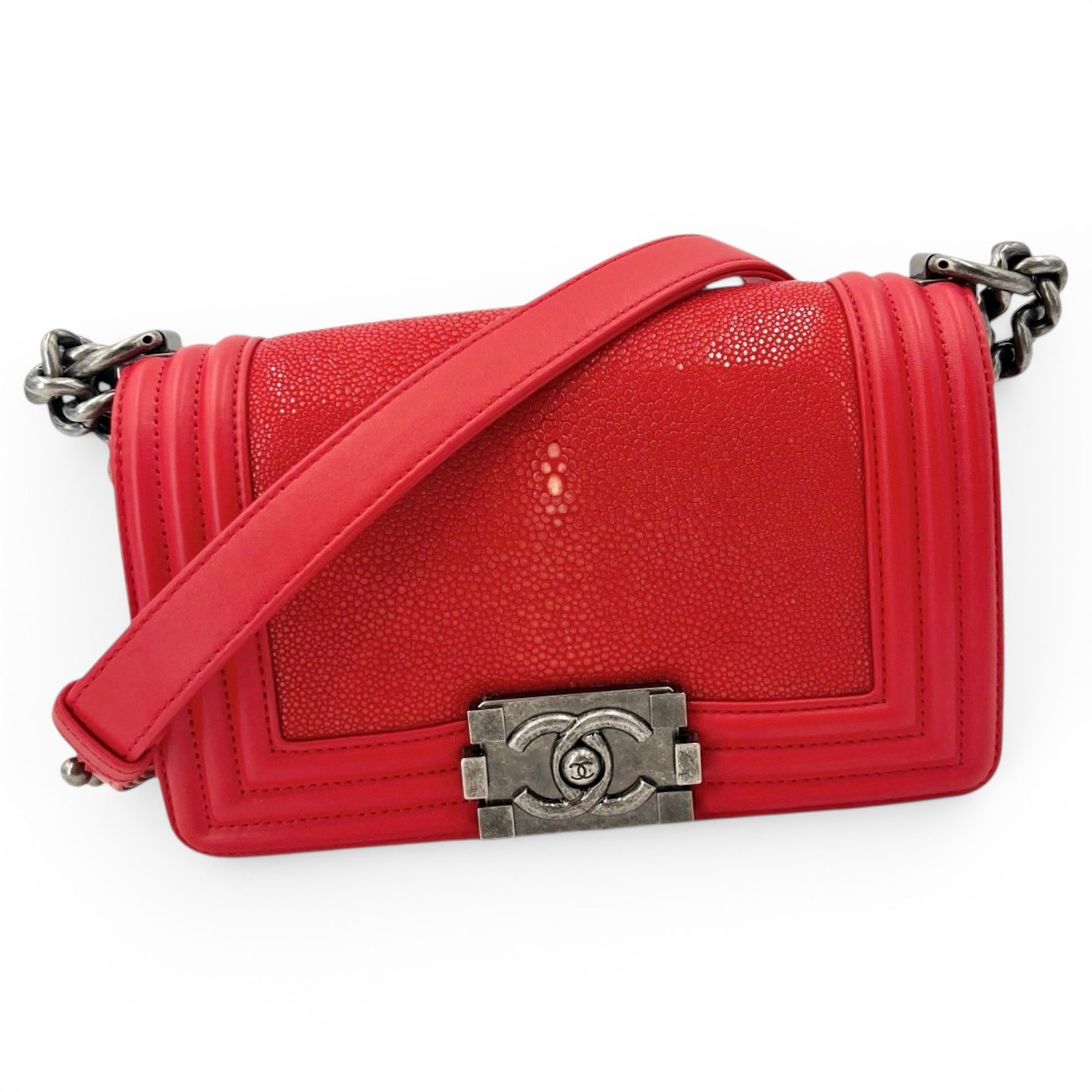 Boy leather handbag
