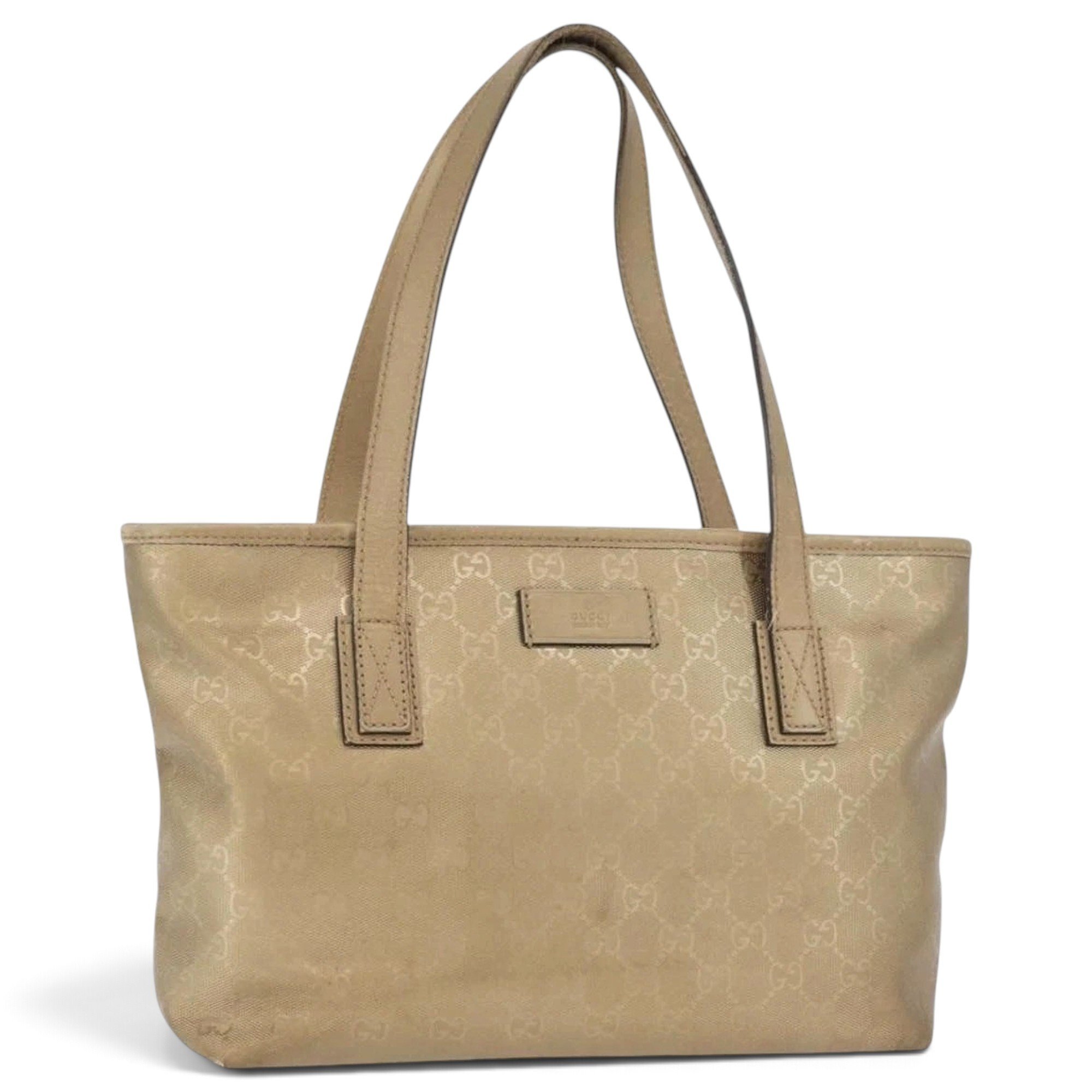 Leather tote