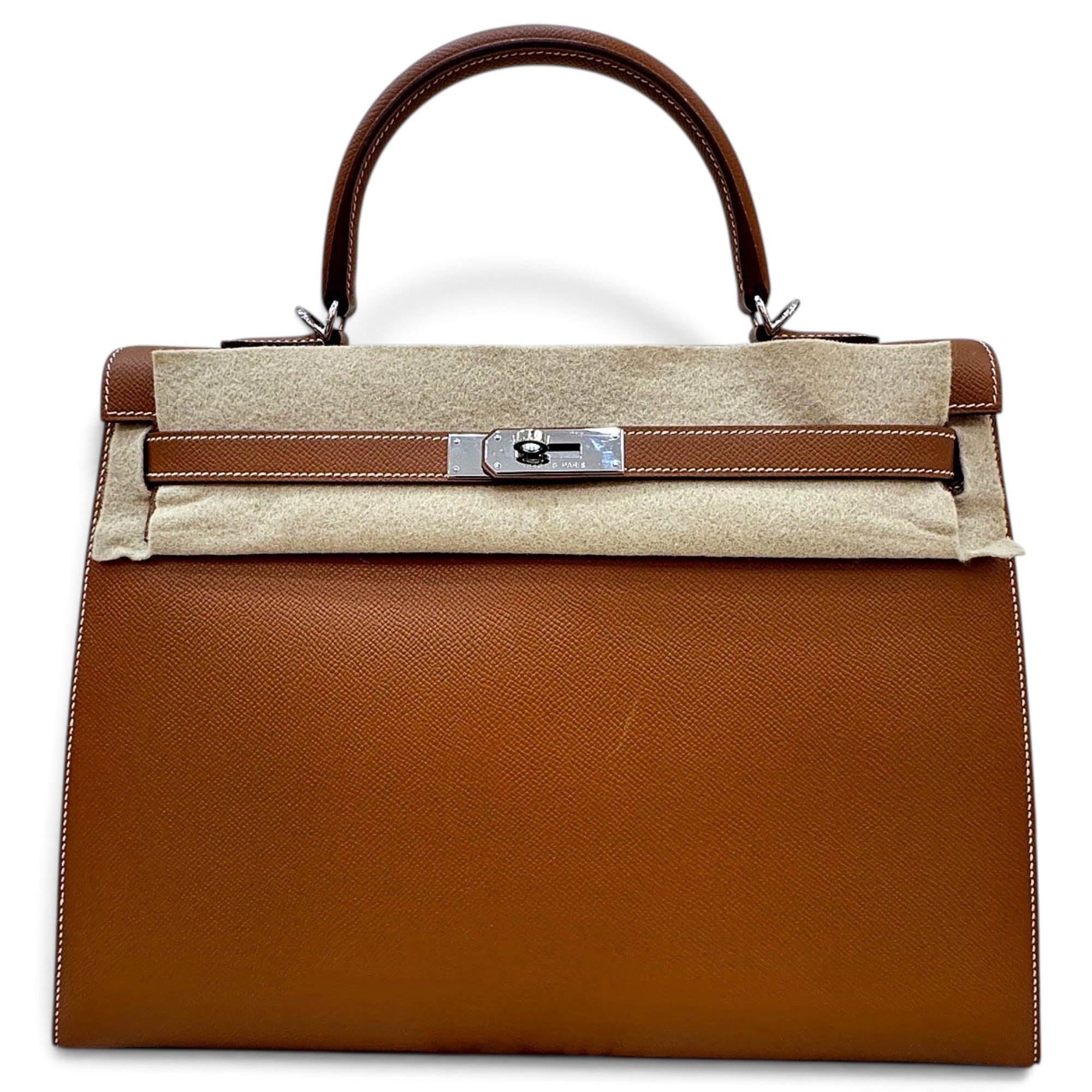 Kelly 35 leather handbag