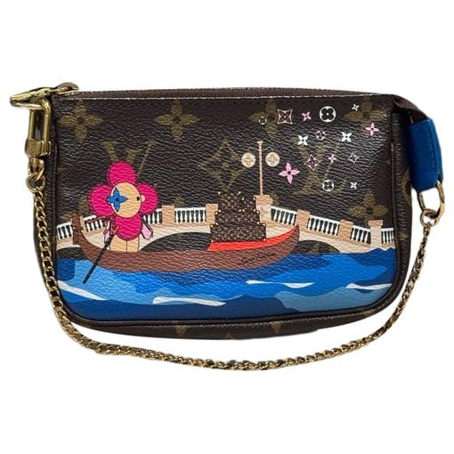 Pochette Accessoire leather handbag