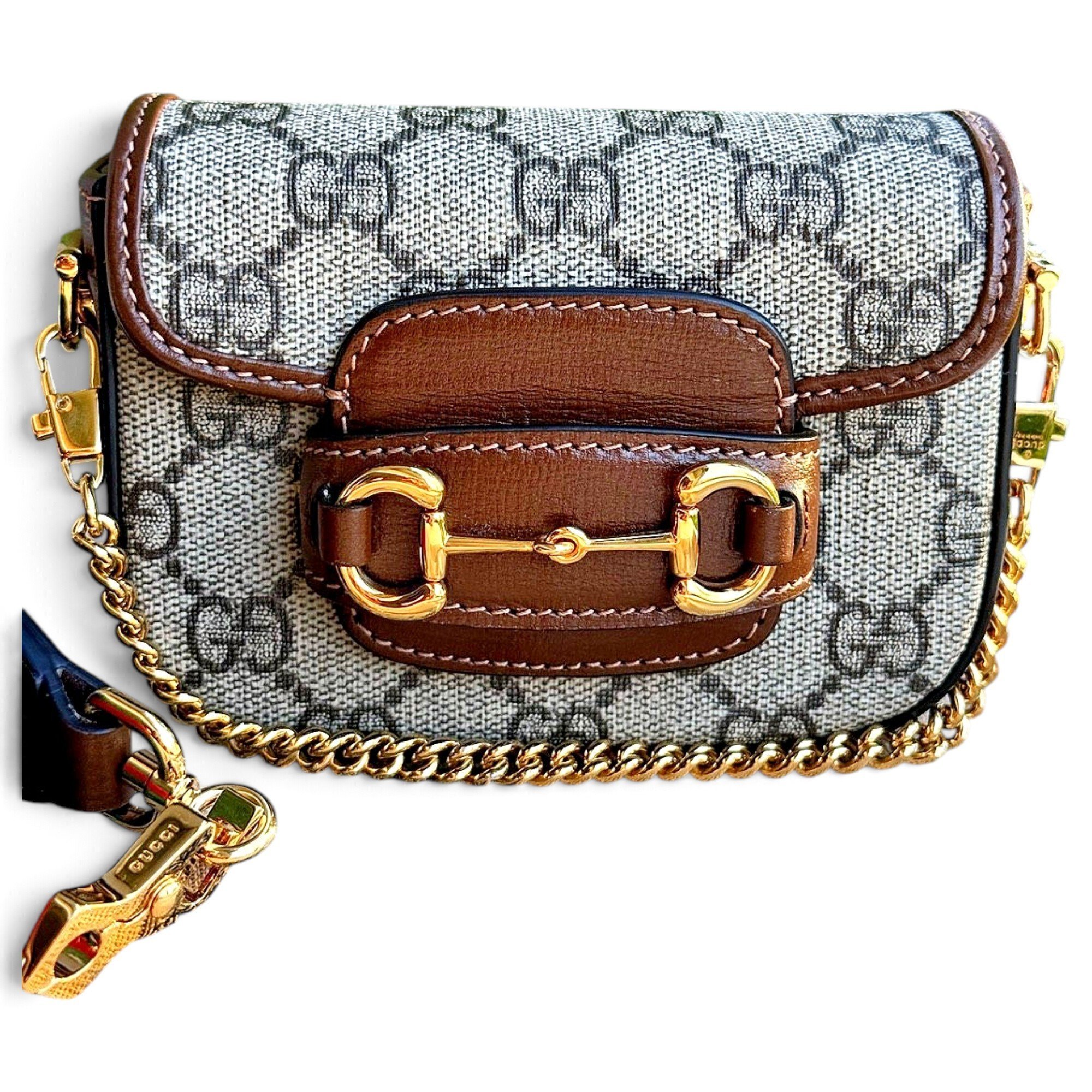 Horsebit 1955 Chain Wallet leather crossbody bag