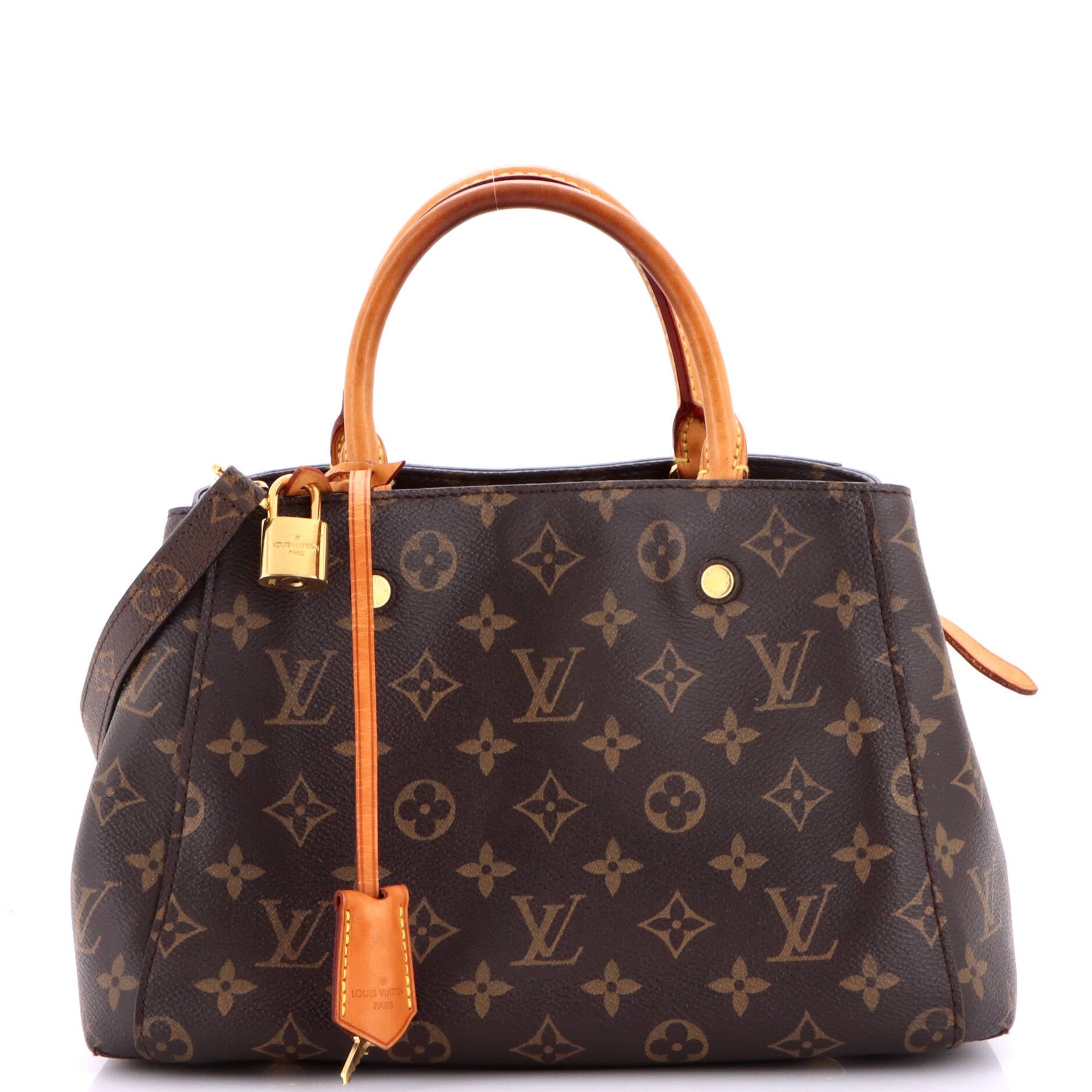 Montaigne Handbag Monogram Canvas BB
