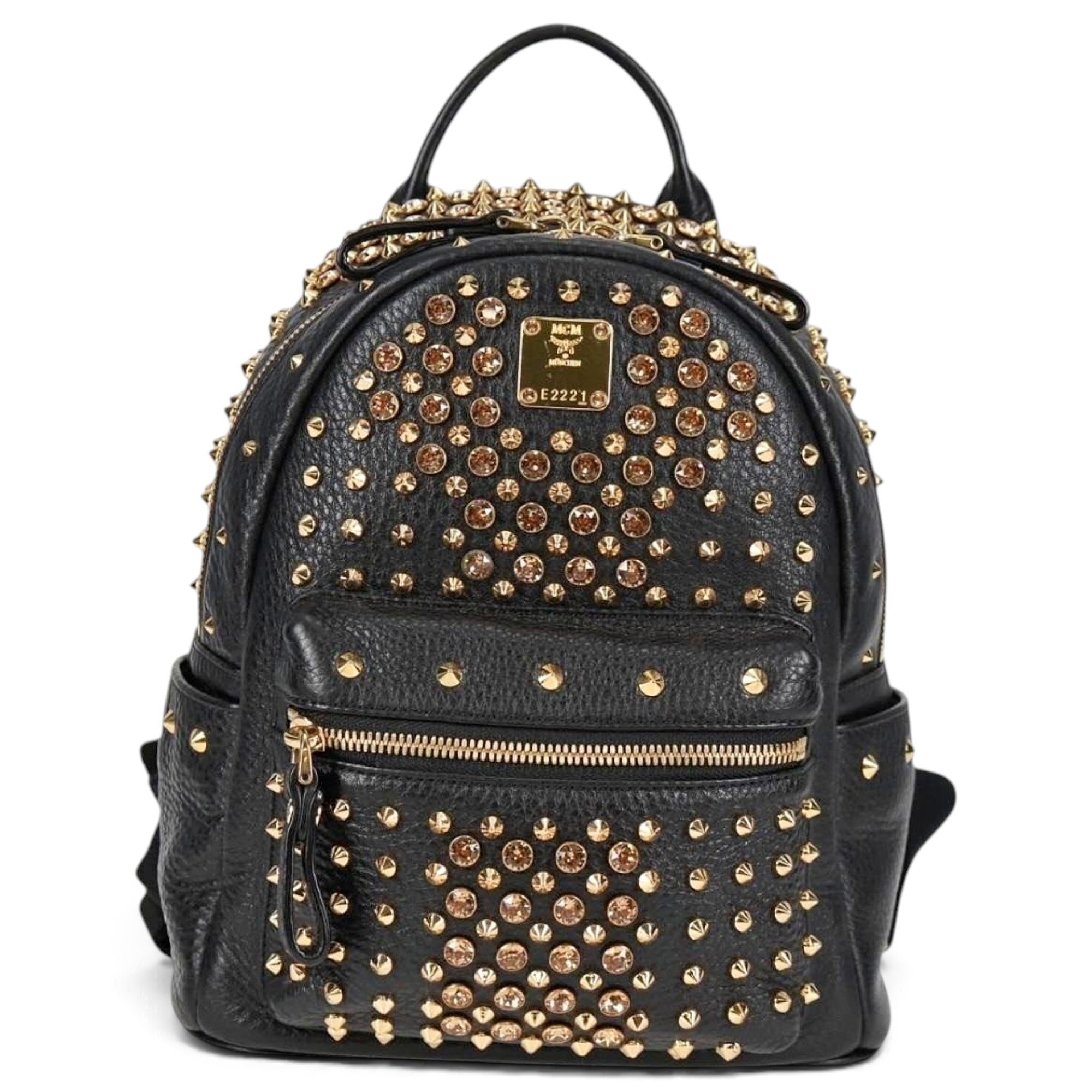 Leather backpack
