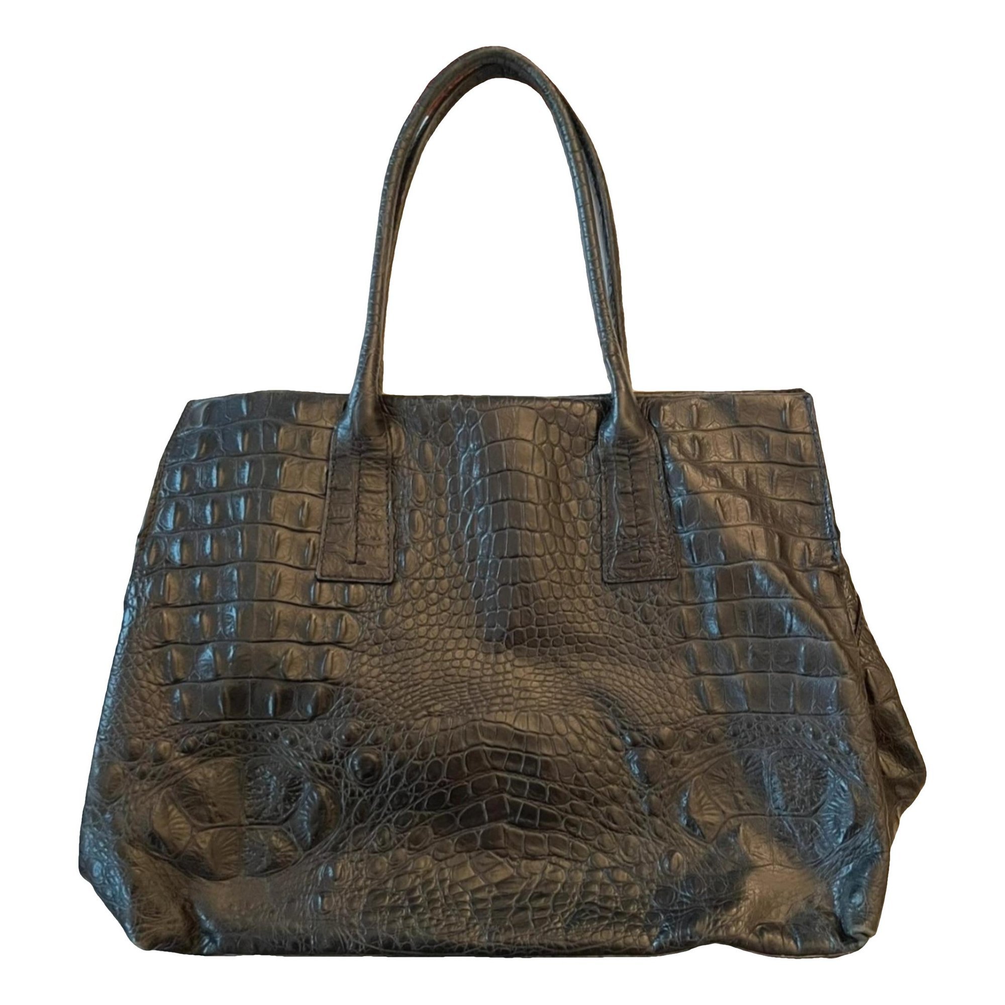 Leather handbag